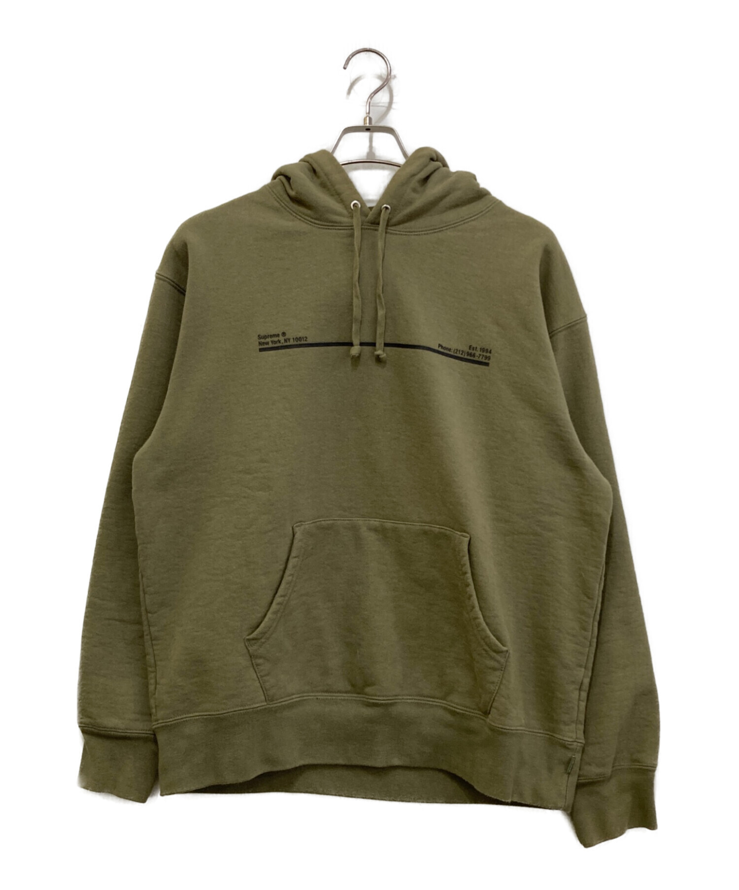 中古・古着通販】SUPREME (シュプリーム) Shop Hooded Sweatshirt