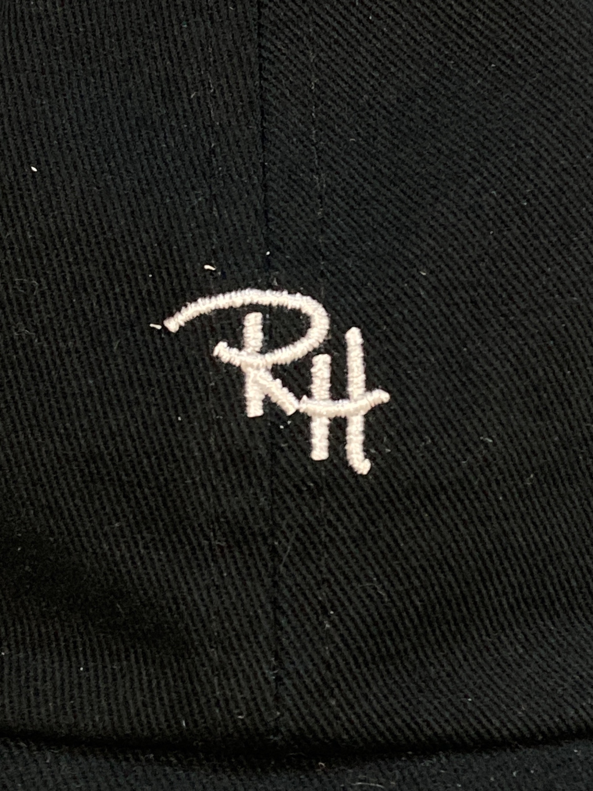 新品】Ron Herman ウォッシュツイル ロゴキャップ (ブラック) | ヤマダ