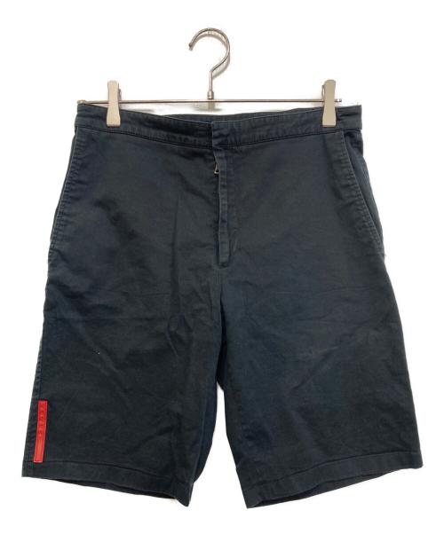 中古・古着通販】PRADA (プラダ) ハーフパンツ ブラック サイズ:48
