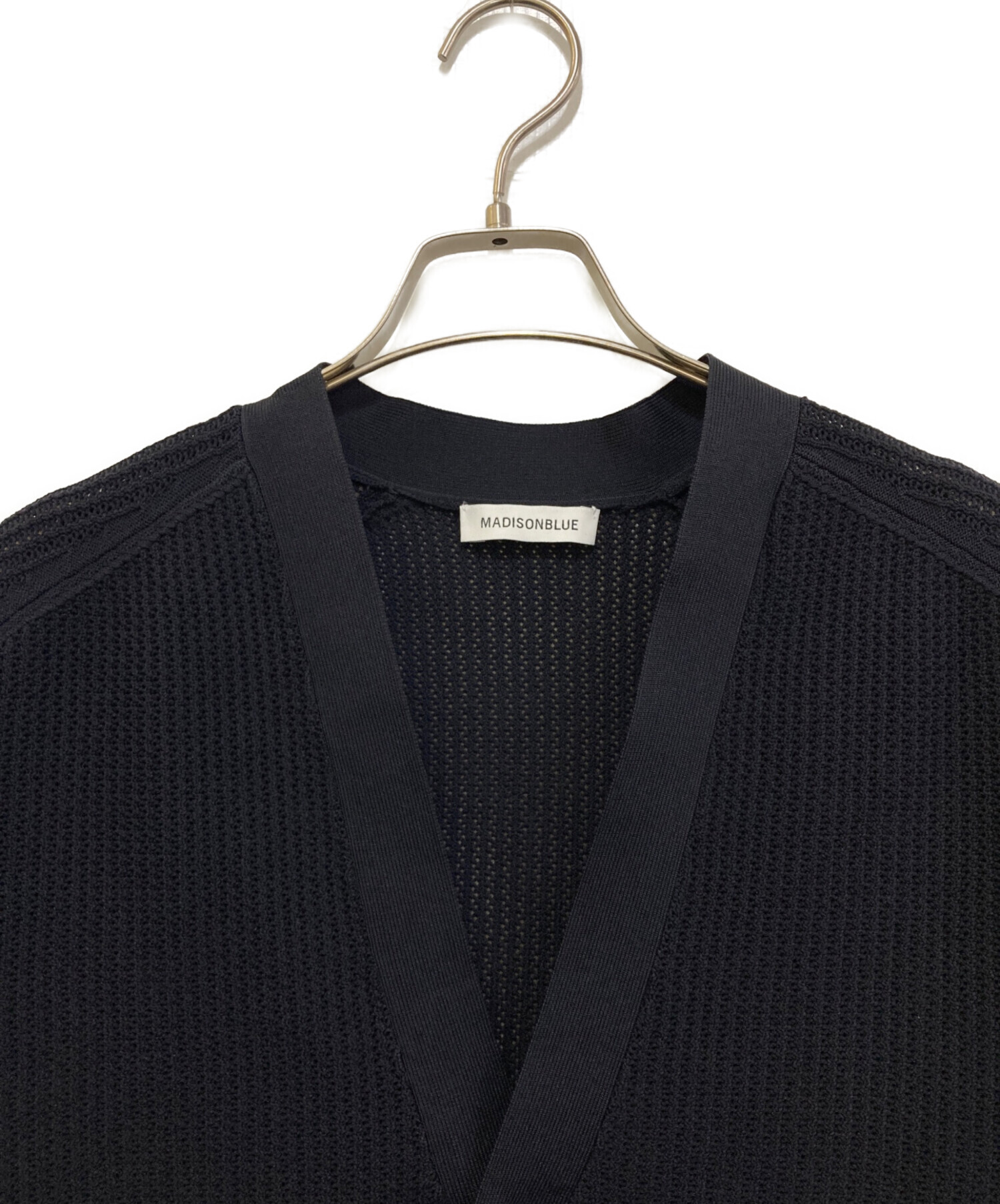 中古・古着通販】MADISON BLUE (マディソンブルー) BIG KNIT V CD MESH