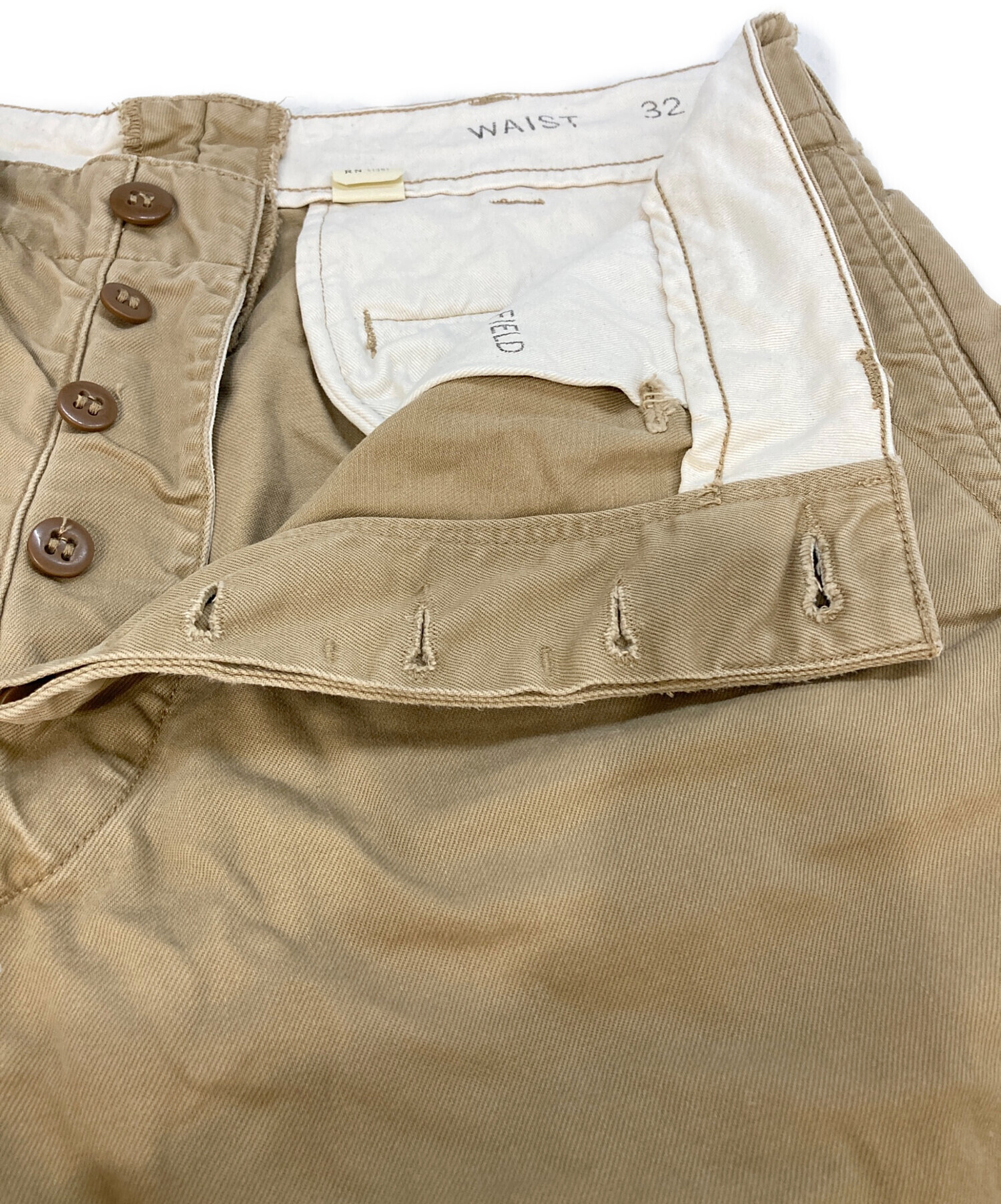中古・古着通販】RRL (ダブルアールエル) オフィサーズチノショーツ