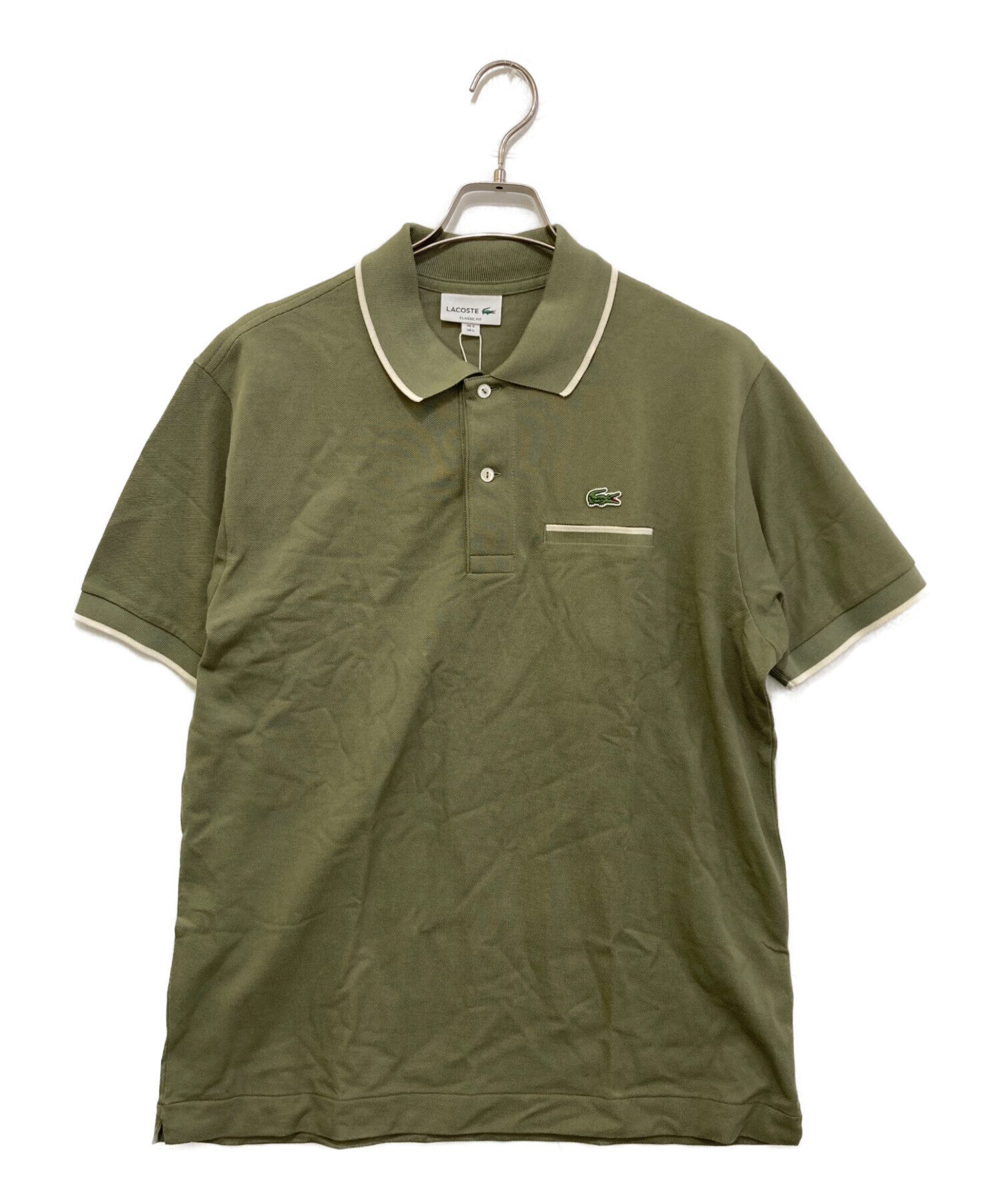 中古・古着通販】LACOSTE (ラコステ) 鹿の子ポケットポロシャツ