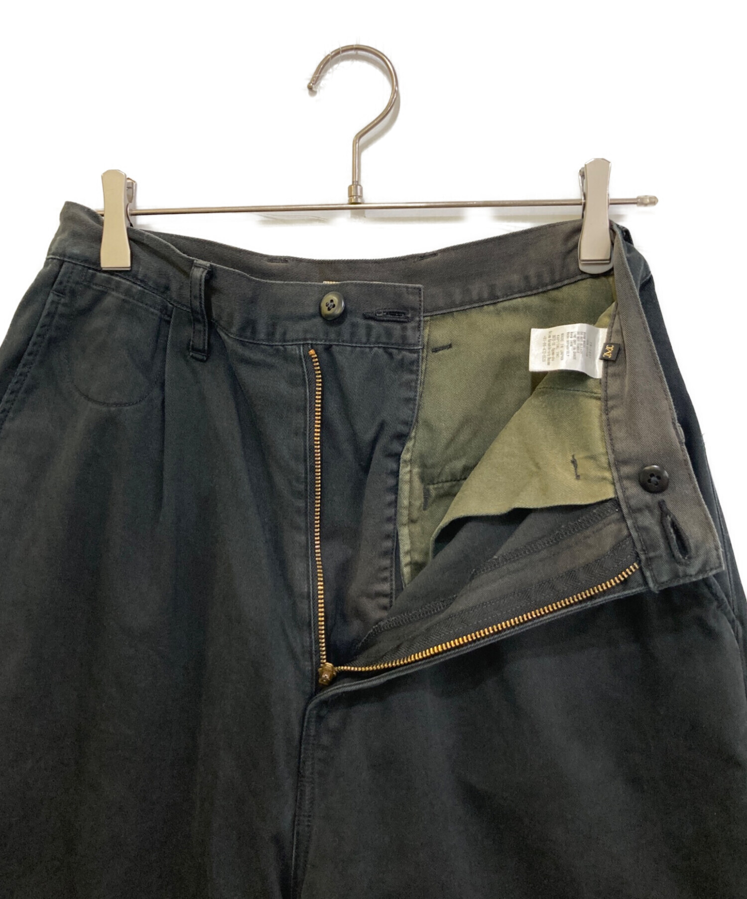 中古・古着通販】KAPITAL (キャピタル) チノ ハイウエストニームバギー