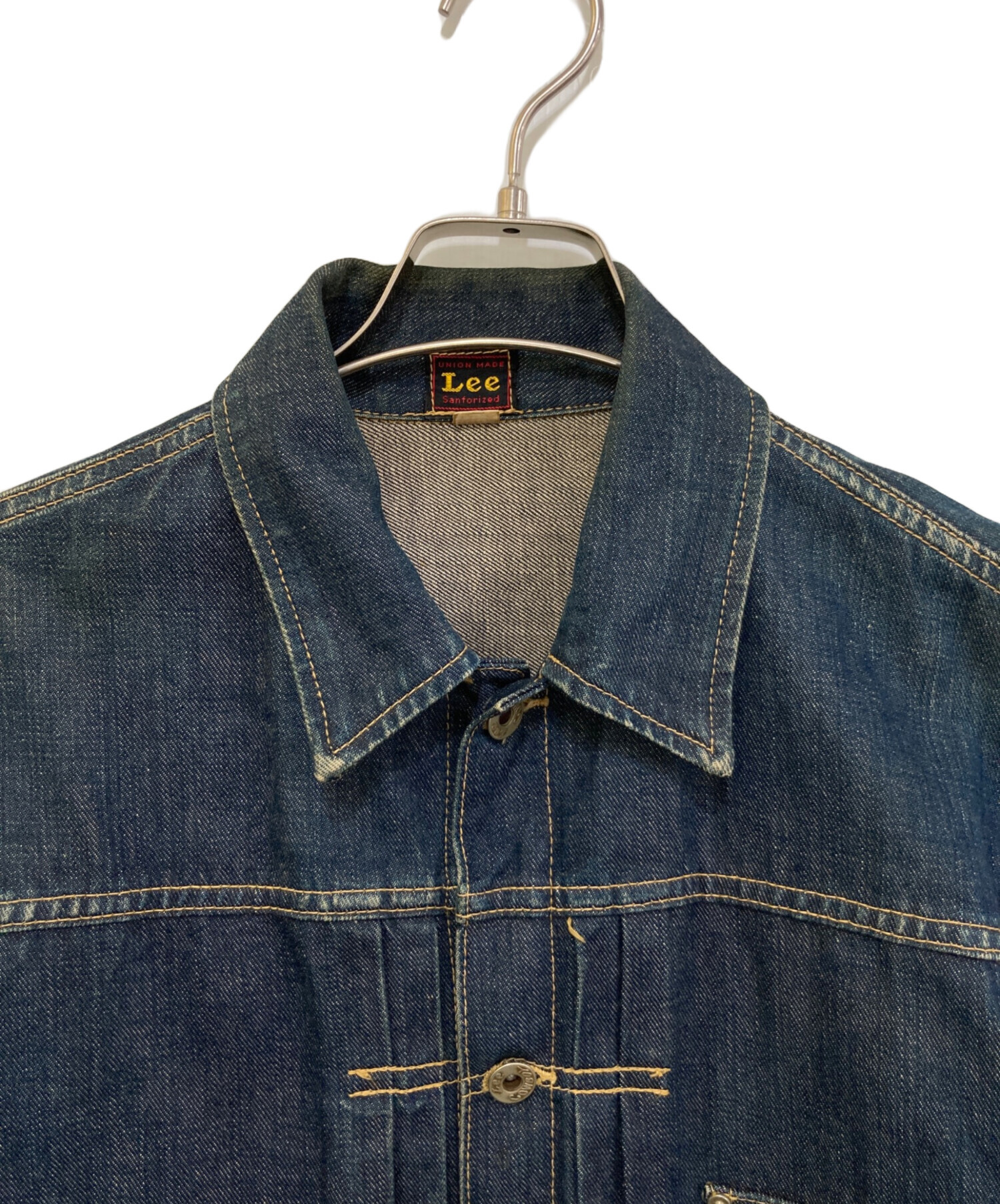 中古・古着通販】LEE (リー) 1ST COWBOY デニムジャケット ブルー