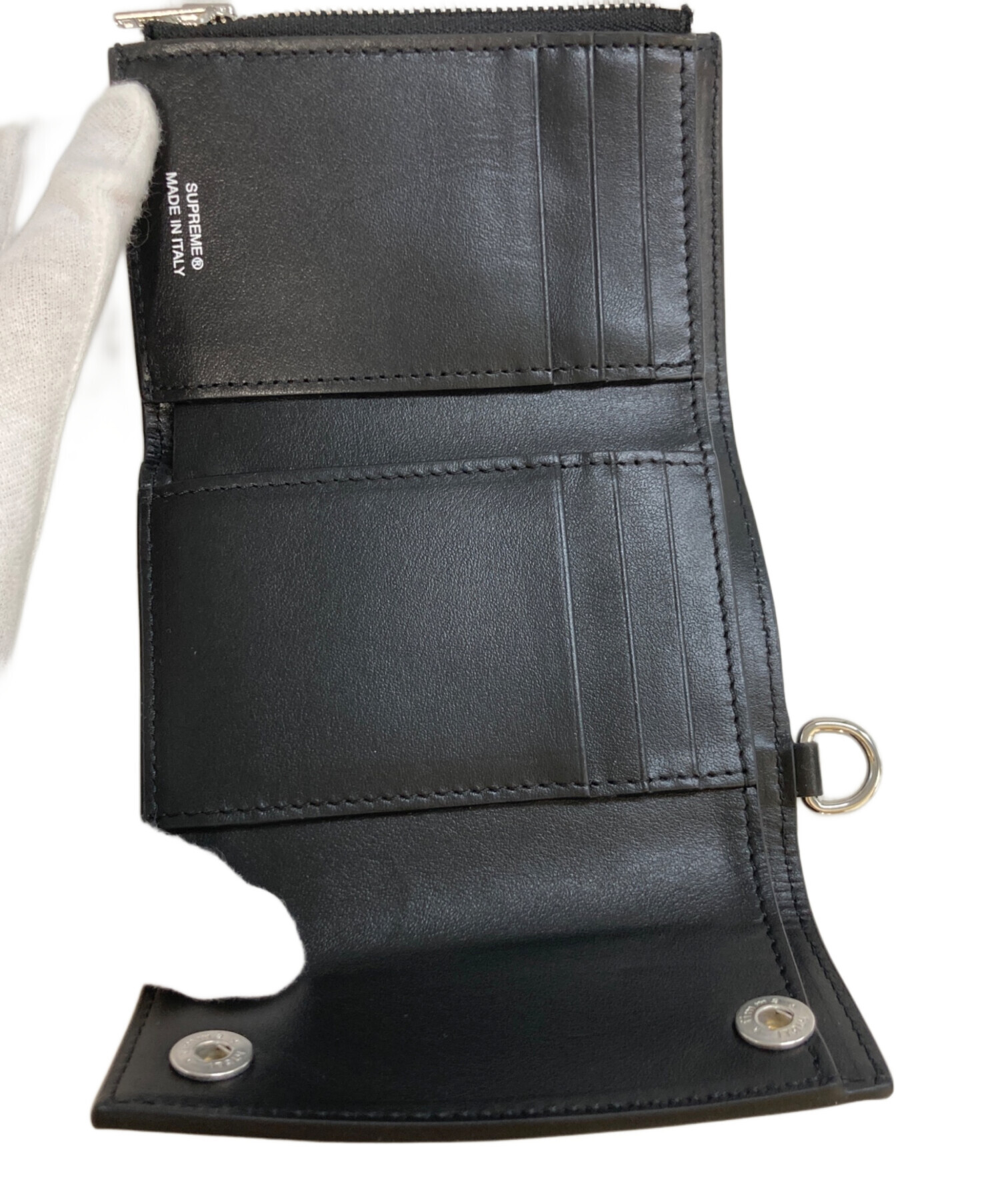 小物 Supreme leather chain wallet 中古・古着通販】SUPREME (シュプリーム) Leather Chain Wallet