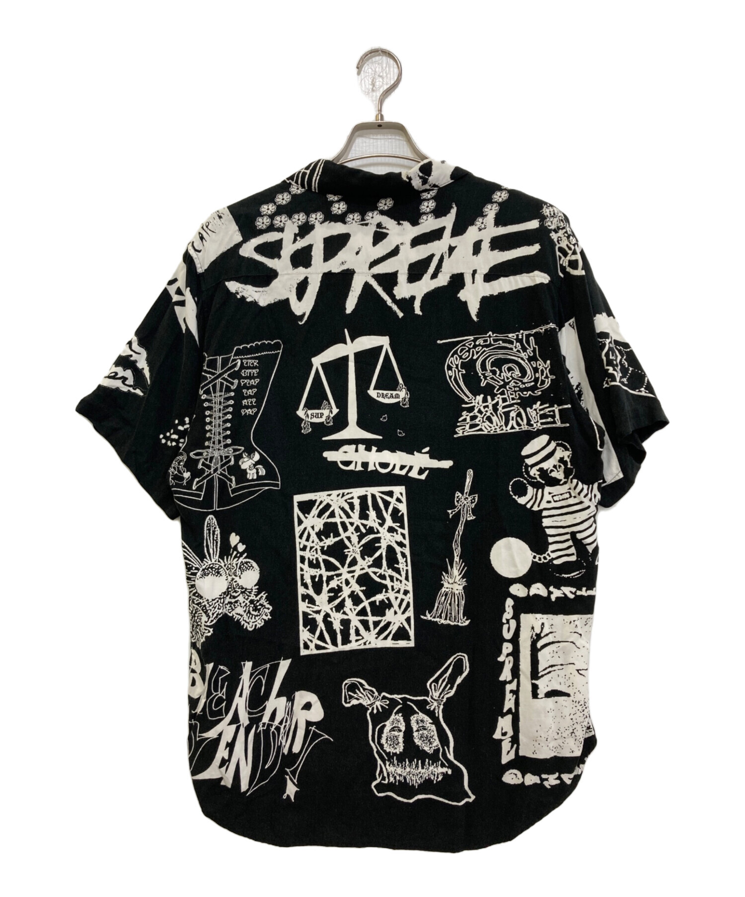 中古・古着通販】SUPREME (シュプリーム) DREAM RAYON SHIRTS ブラック