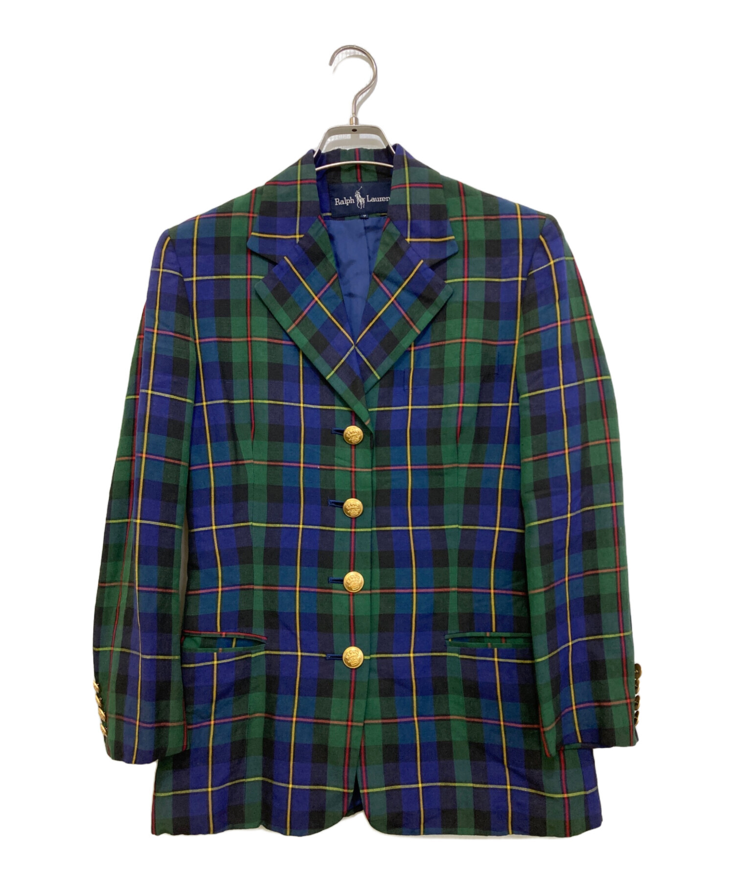 中古・古着通販】RALPH LAUREN (ラルフローレン) 金釦リネンジャケット