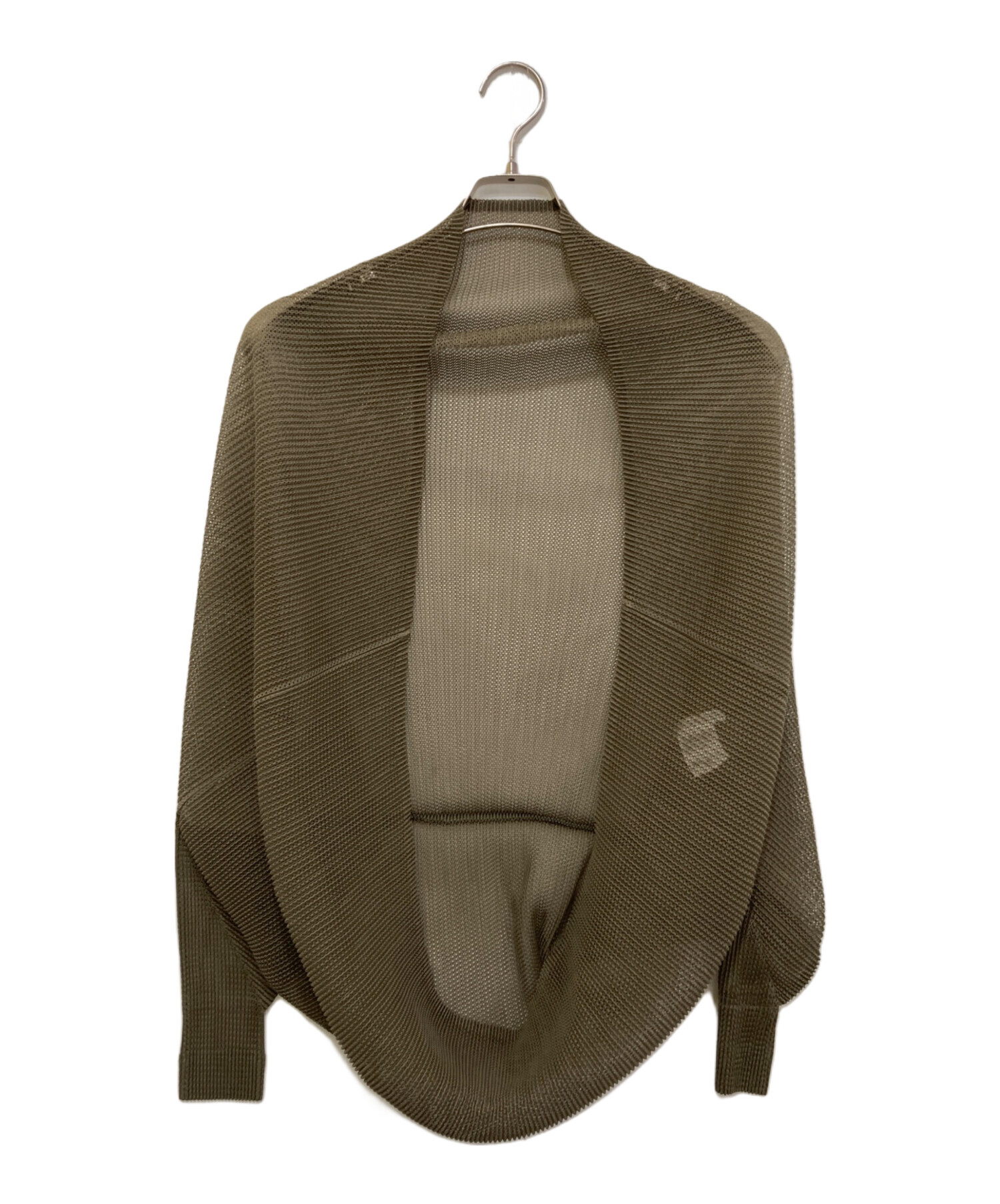 PLEATSPLEASE カーディガン ボレロ【サイズ3 L相当】【極美品】 中古・古着通販】PLEATS PLEASE (プリーツプリーズ) ボレロ