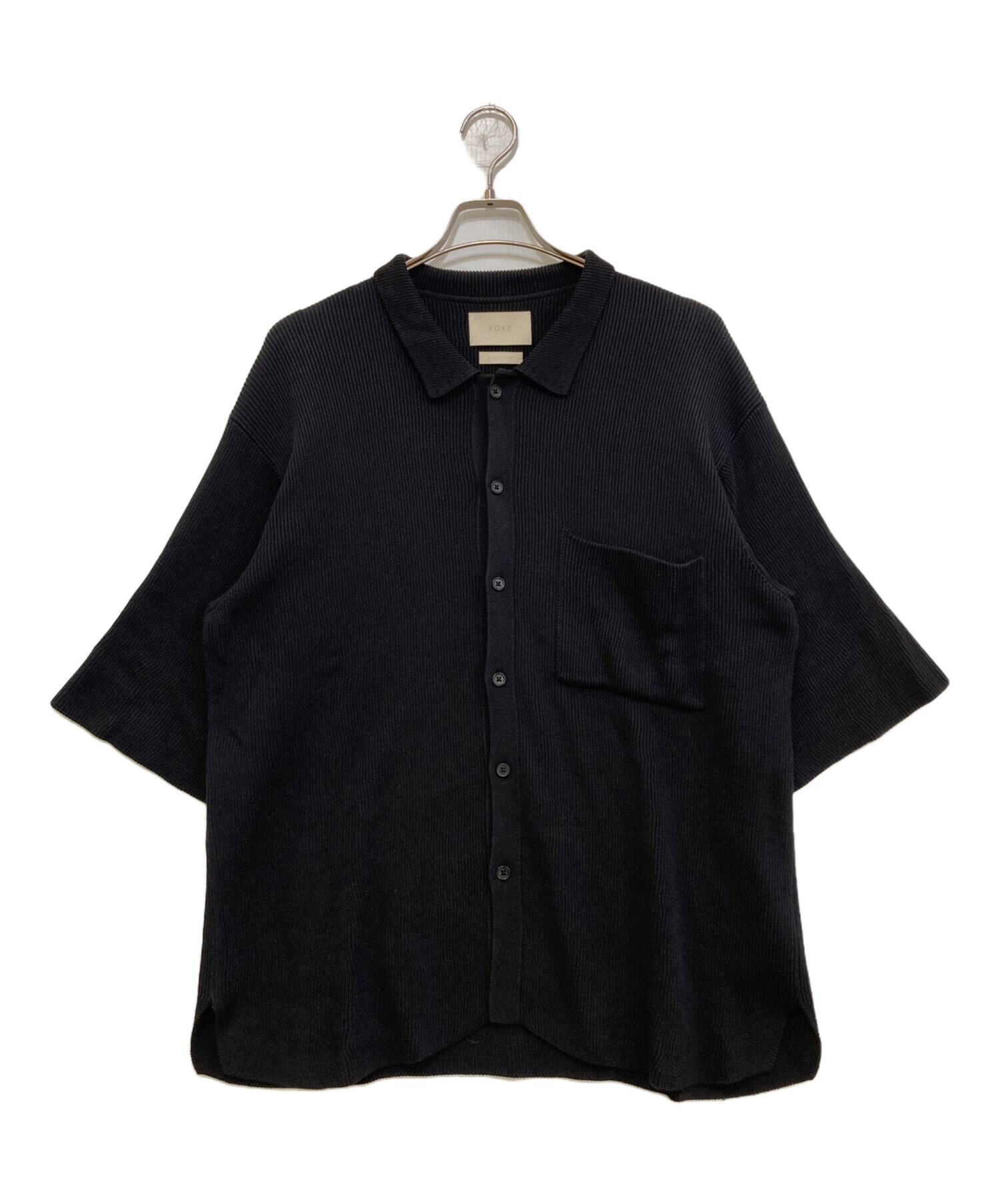 中古・古着通販】YOKE (ヨーク) RIB KNITTED SHIRT YK24SS0699S