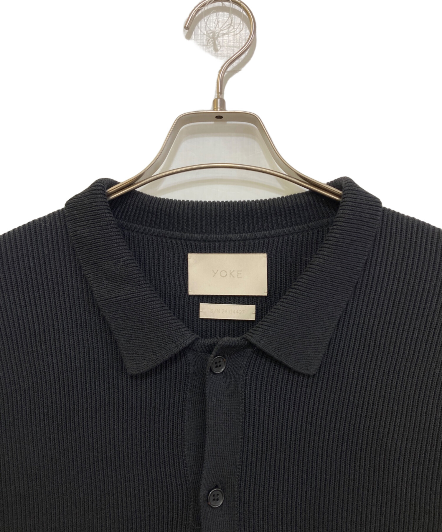 中古・古着通販】YOKE (ヨーク) RIB KNITTED SHIRT YK24SS0699S