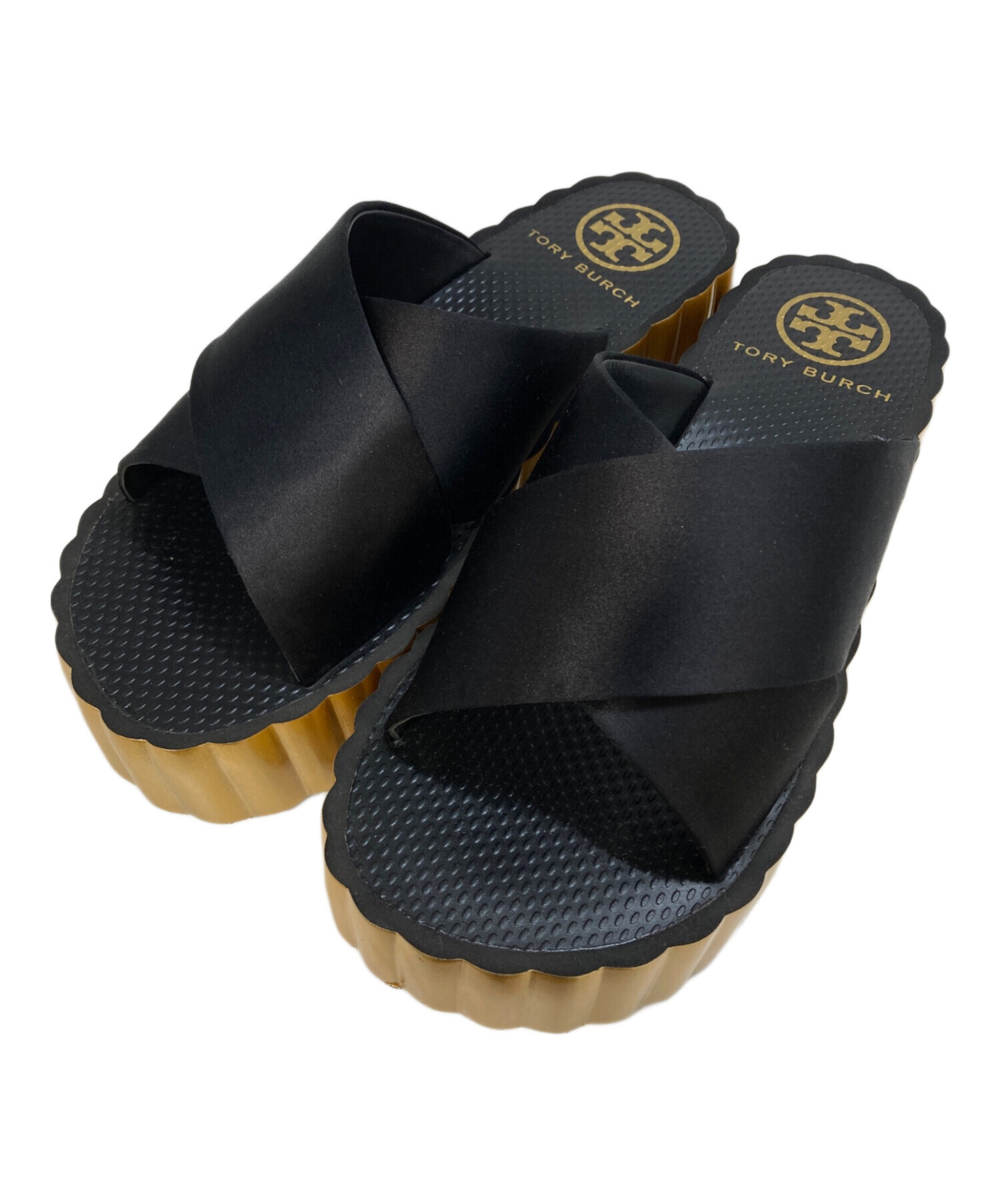 中古・古着通販】TORY BURCH (トリーバーチ) 厚底サンダル 7M 5595 E17