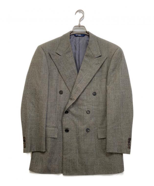 智◯ポロラルフローレン スーツダブル　タグ付き未使用品【サイズ36 T16 中古・古着通販】POLO RALPH LAUREN (ポロ・ラルフローレン) ダブル