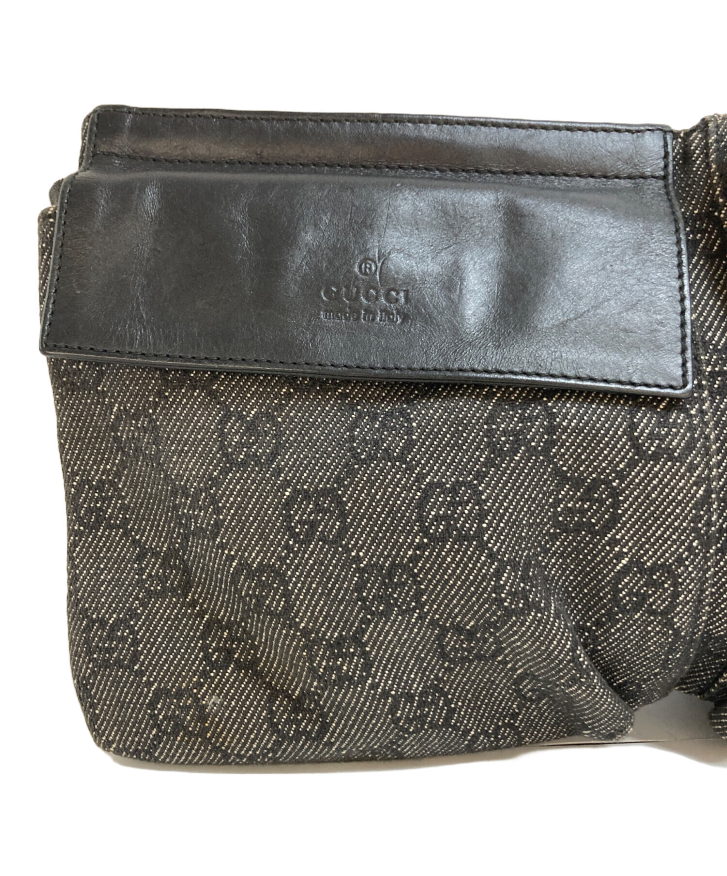中古・古着通販】GUCCI (グッチ) GGキャンバス ウエストポーチ