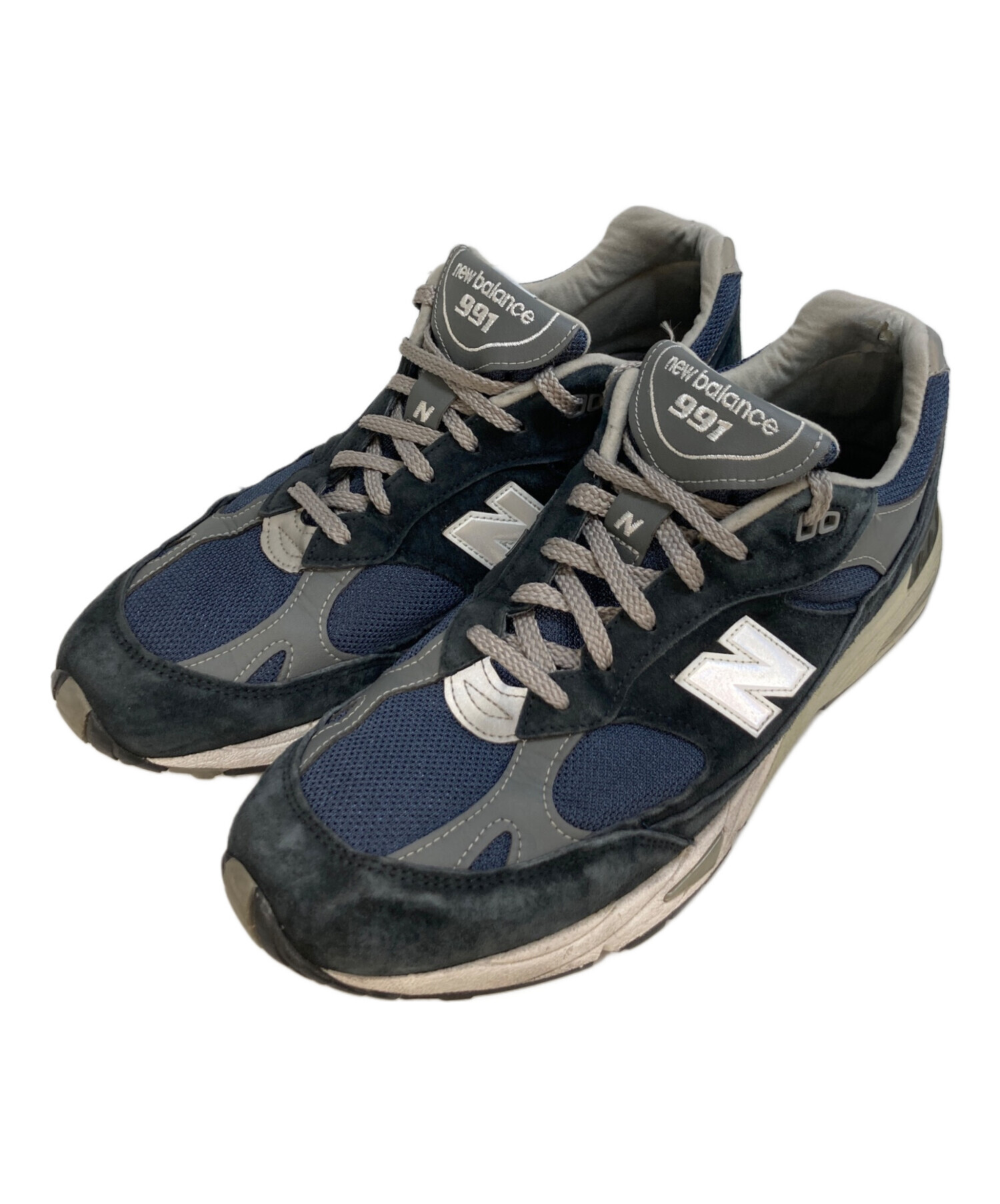 new balance ニューバランス/M991NV ネイビー/サイズ:UK表記8/Aランク/75【中古】 中古・古着通販】NEW BALANCE (ニューバランス) ローカットスニーカー