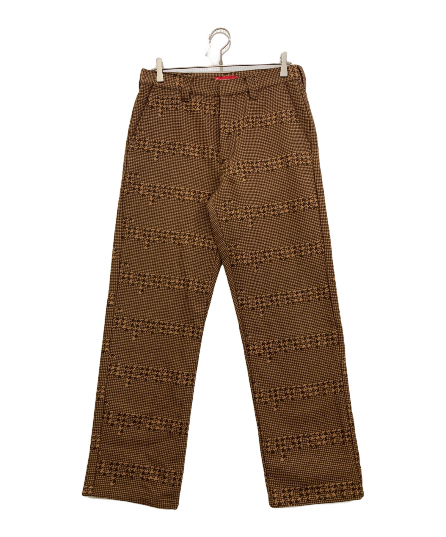 中古・古着通販】SUPREME (シュプリーム) Houndstooth Logos Work Pant