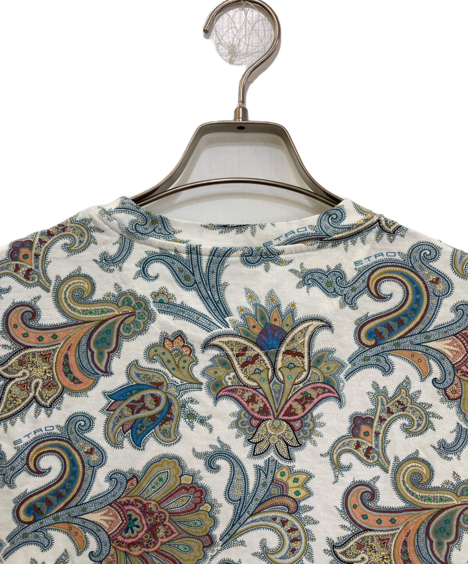 中古・古着通販】ETRO (エトロ) ペイズリー柄Tシャツ 251-MRMA0002