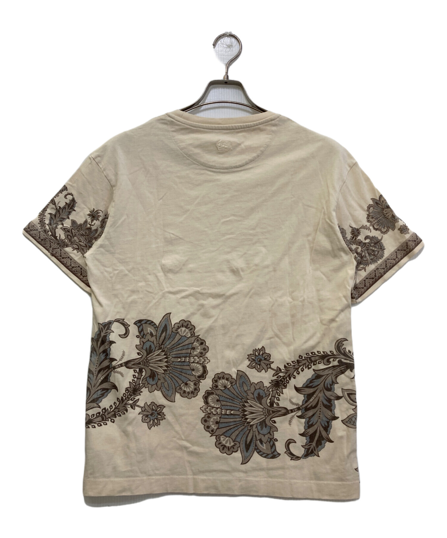 ETRO - ETRO エトロ ベスト -(M位) ベージュ 【古着】【中古】 中古・古着通販】ETRO (エトロ) 花柄プリントTシャツ 251-MRMA0004