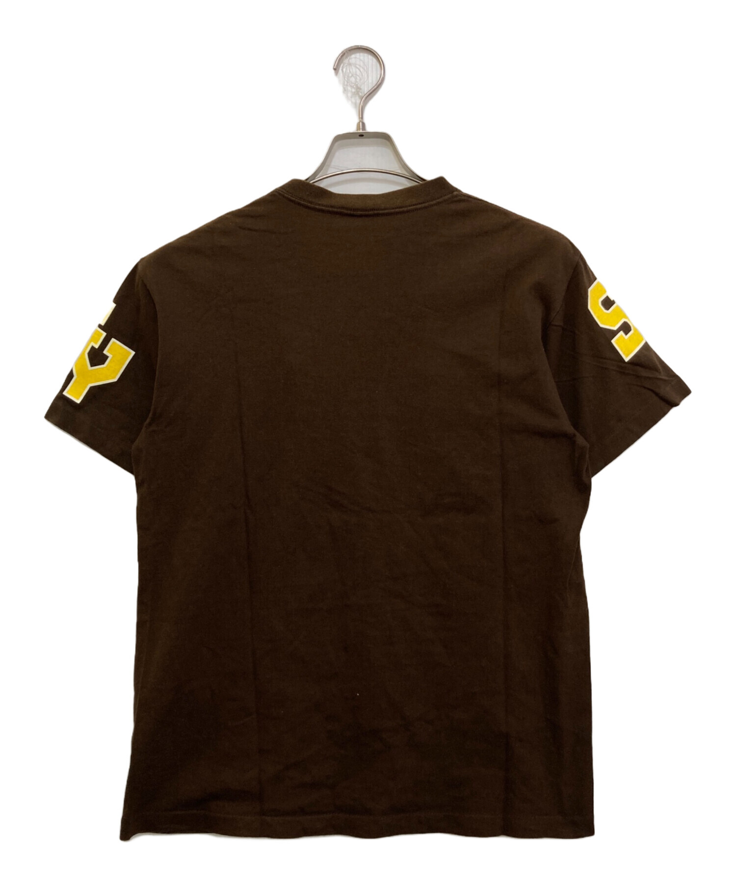 stussy 半袖Tシャツ ブラウン Mサイズ Stussy ブラウン Tシャツ Mサイズ Mサイズ ブラウン Stussy Mサイズ