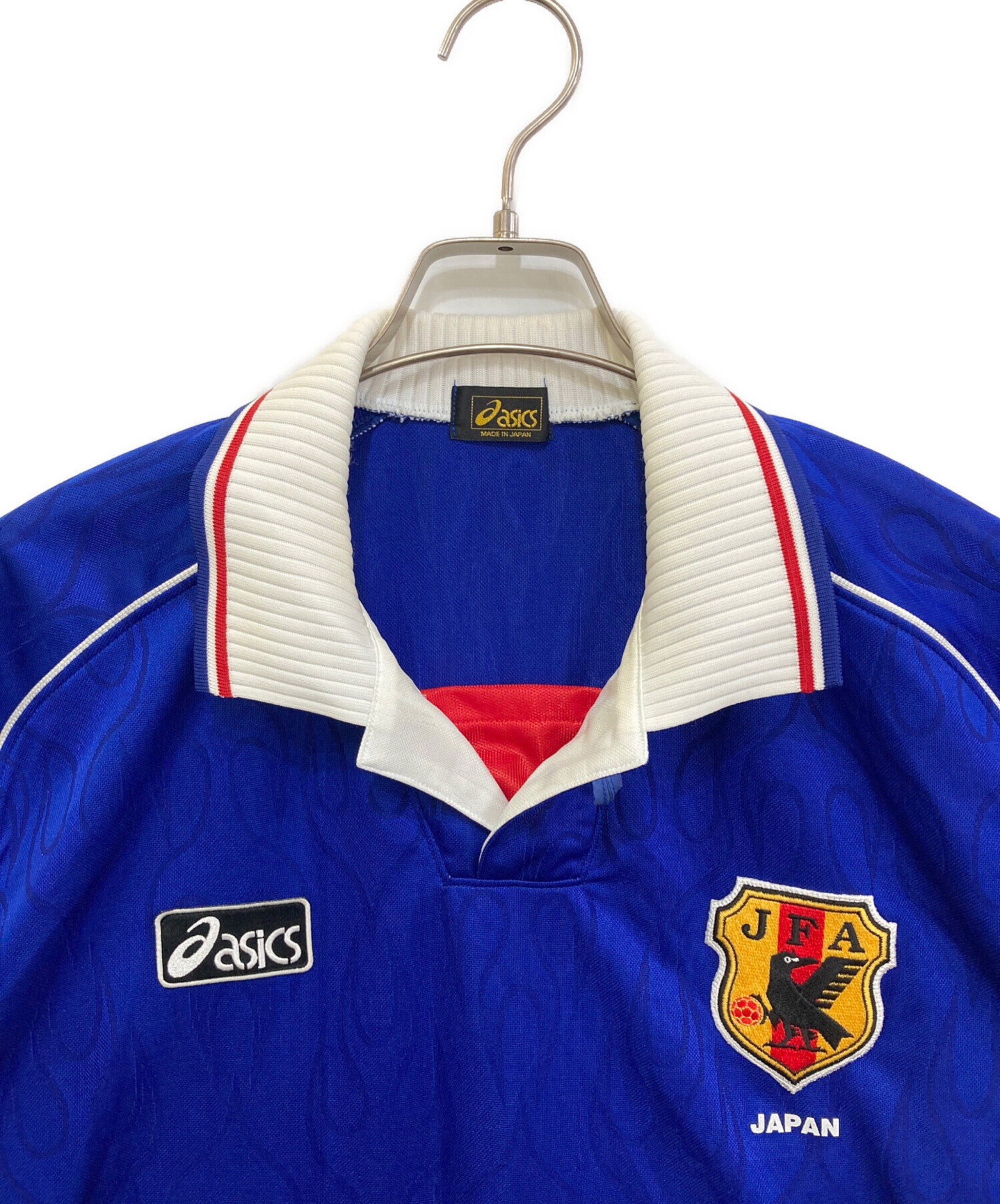 93日本代表 ユニフォーム Lサイズ asics 中古・古着通販】asics (アシックス) サッカー日本代表ユニフォーム