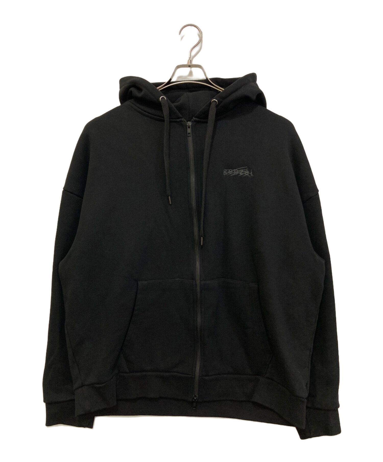 Gee専用 中古・古着通販】genzai (ゲンザイ) Zip Hoodie GZ1062 ブラック