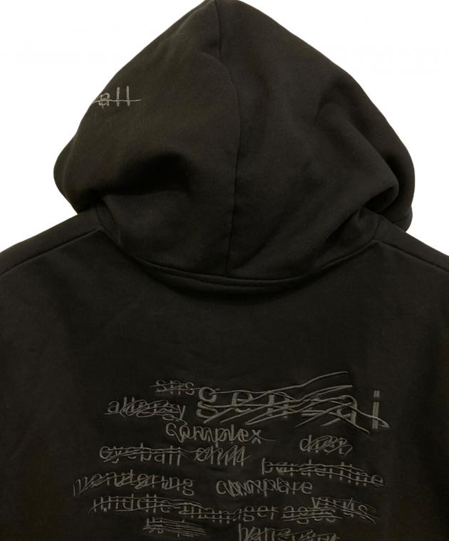 中古・古着通販】genzai (ゲンザイ) Zip Hoodie GZ1062 ブラック