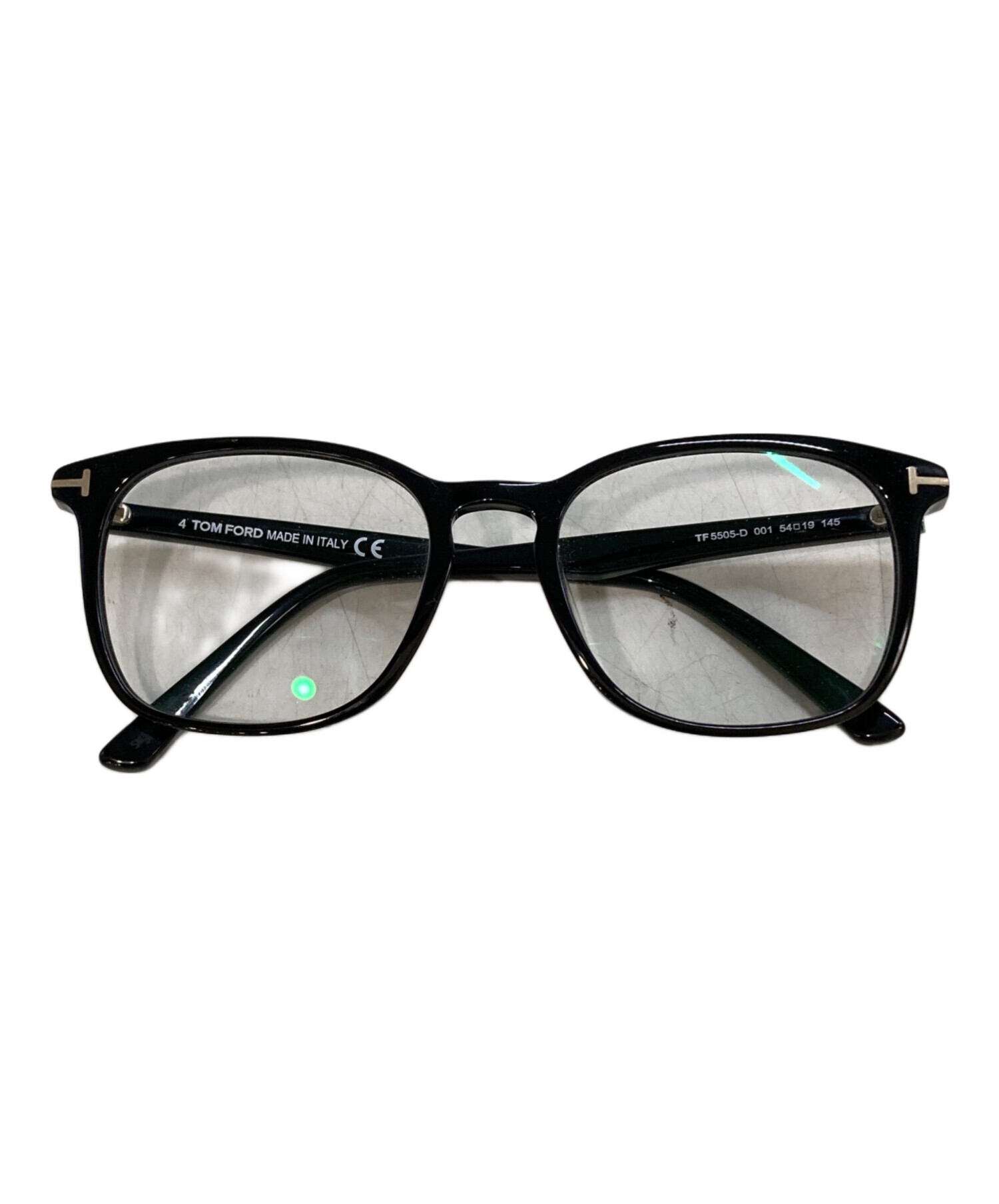中古・古着通販】TOM FORD (トムフォード) 眼鏡 TF5505-D ブラック