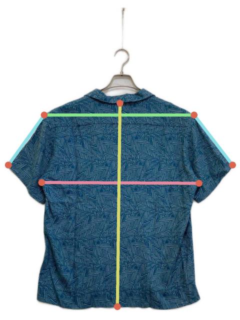 中古・古着通販】CALEE (キャリー) R/P GEOMETRIC PATTERN SH ネイビー