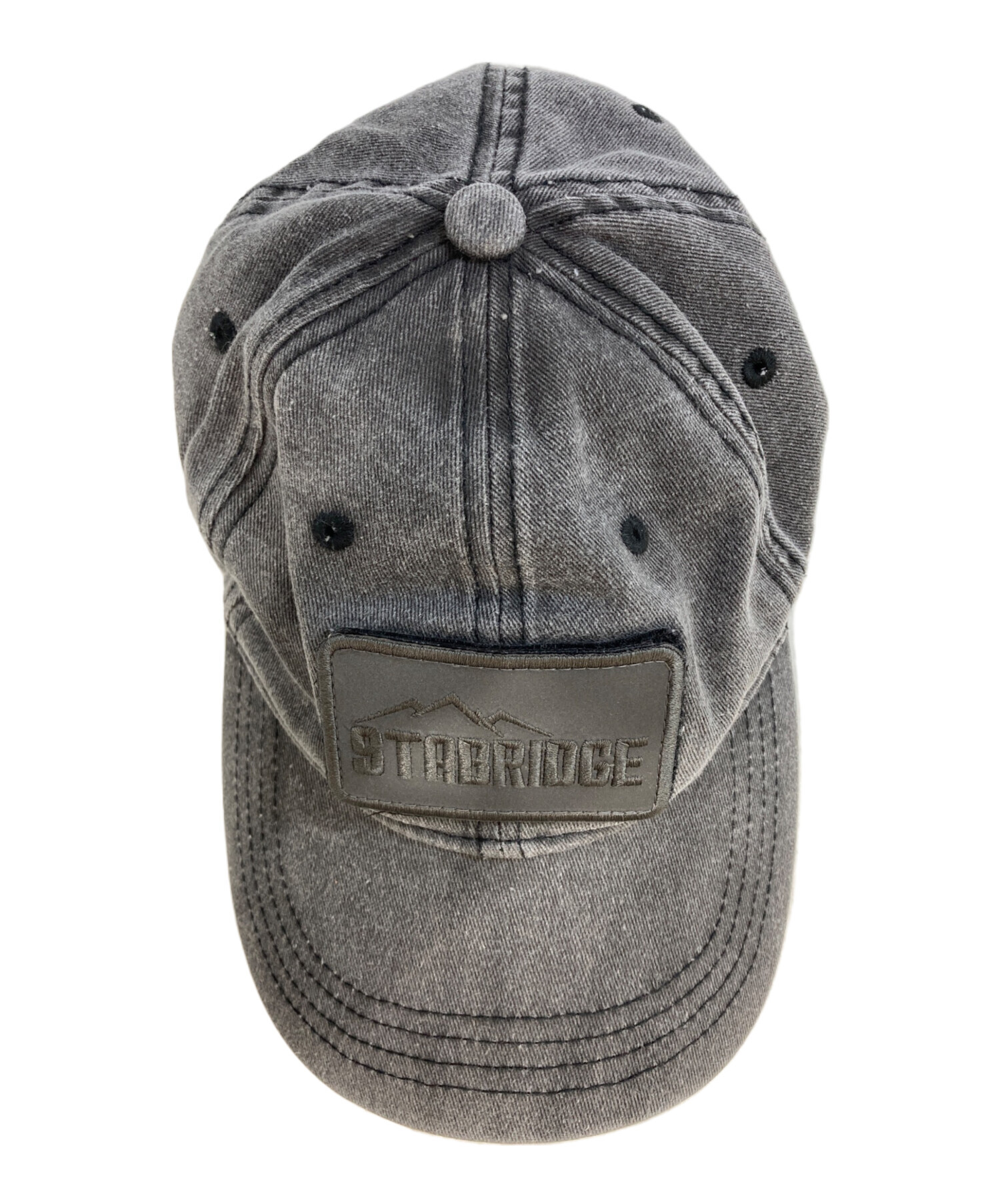 STABRIDGE スタブリッジ ハット  グレー 【古着】【中古】【送料無料】 中古・古着通販】STABRIDGE (スタブリッジ) REMOVABLE PATCH CAP