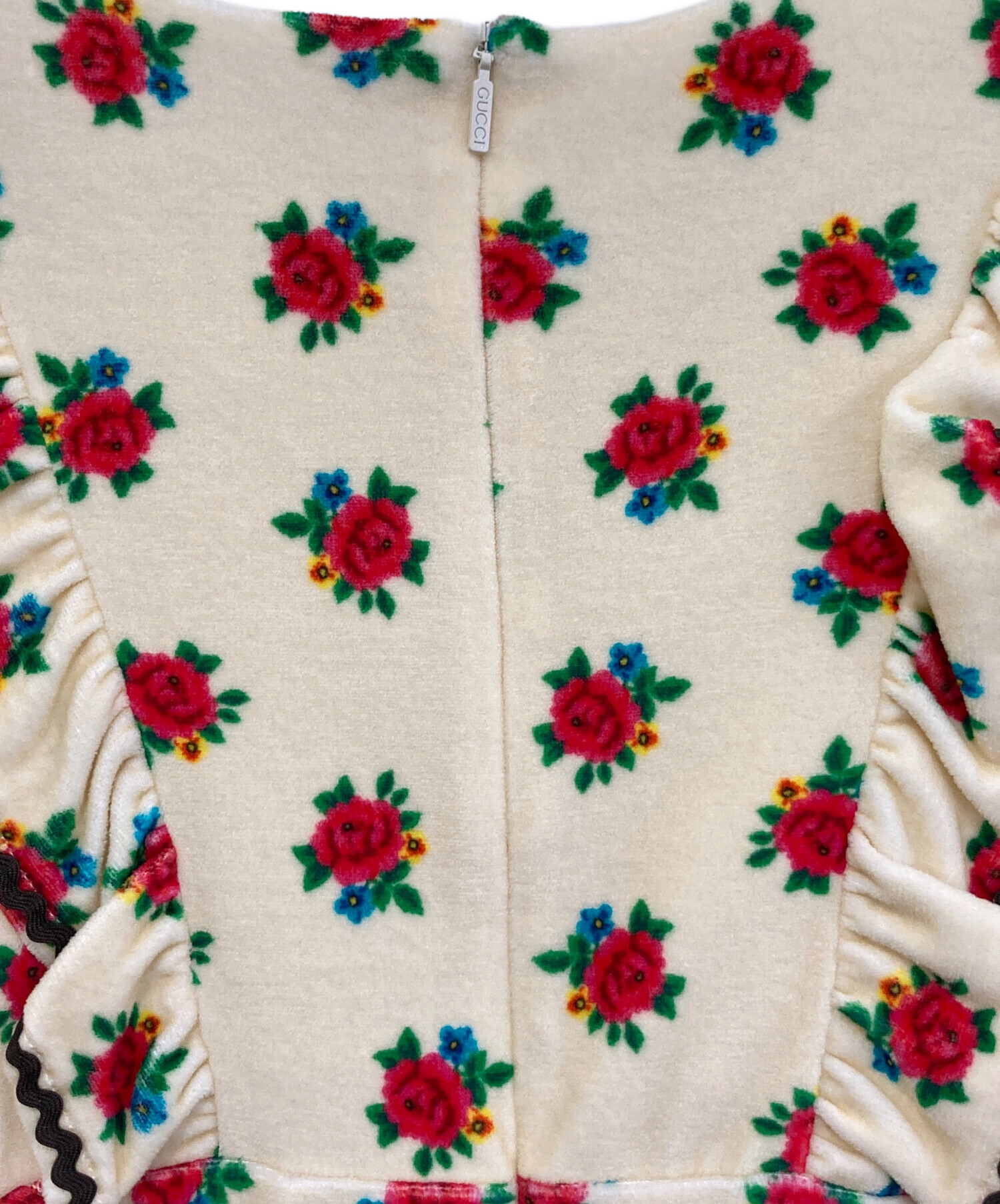 中古・古着通販】GUCCI (グッチ) チルドレンズ 花柄 ワンピース 596311