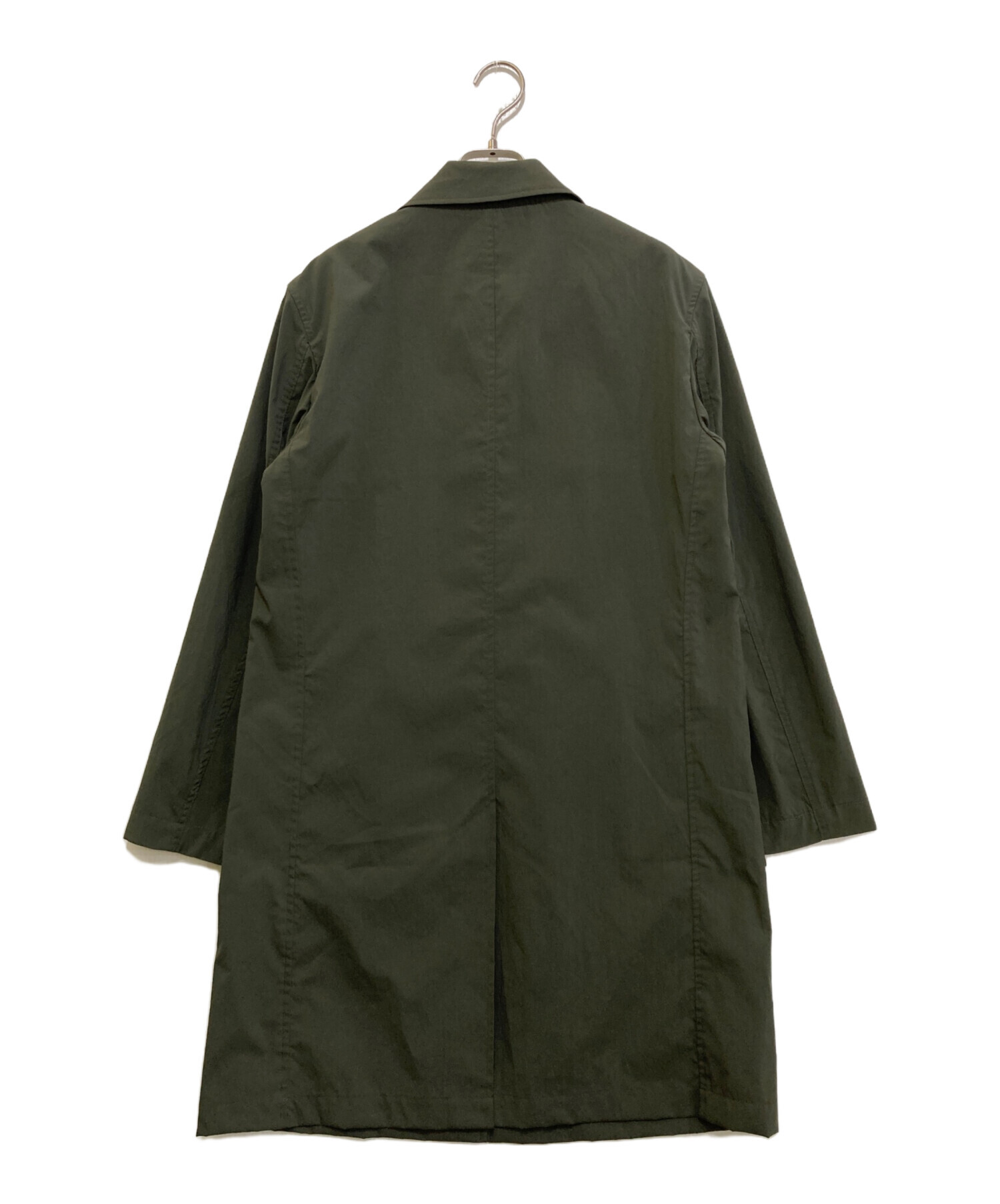 MONTEDORO★新品モンテドーロ パッカブル仕様ステンカラーコート48カーキ 中古・古着通販】MONTEDORO (モンテドーロ) パッカブル ステンカラー