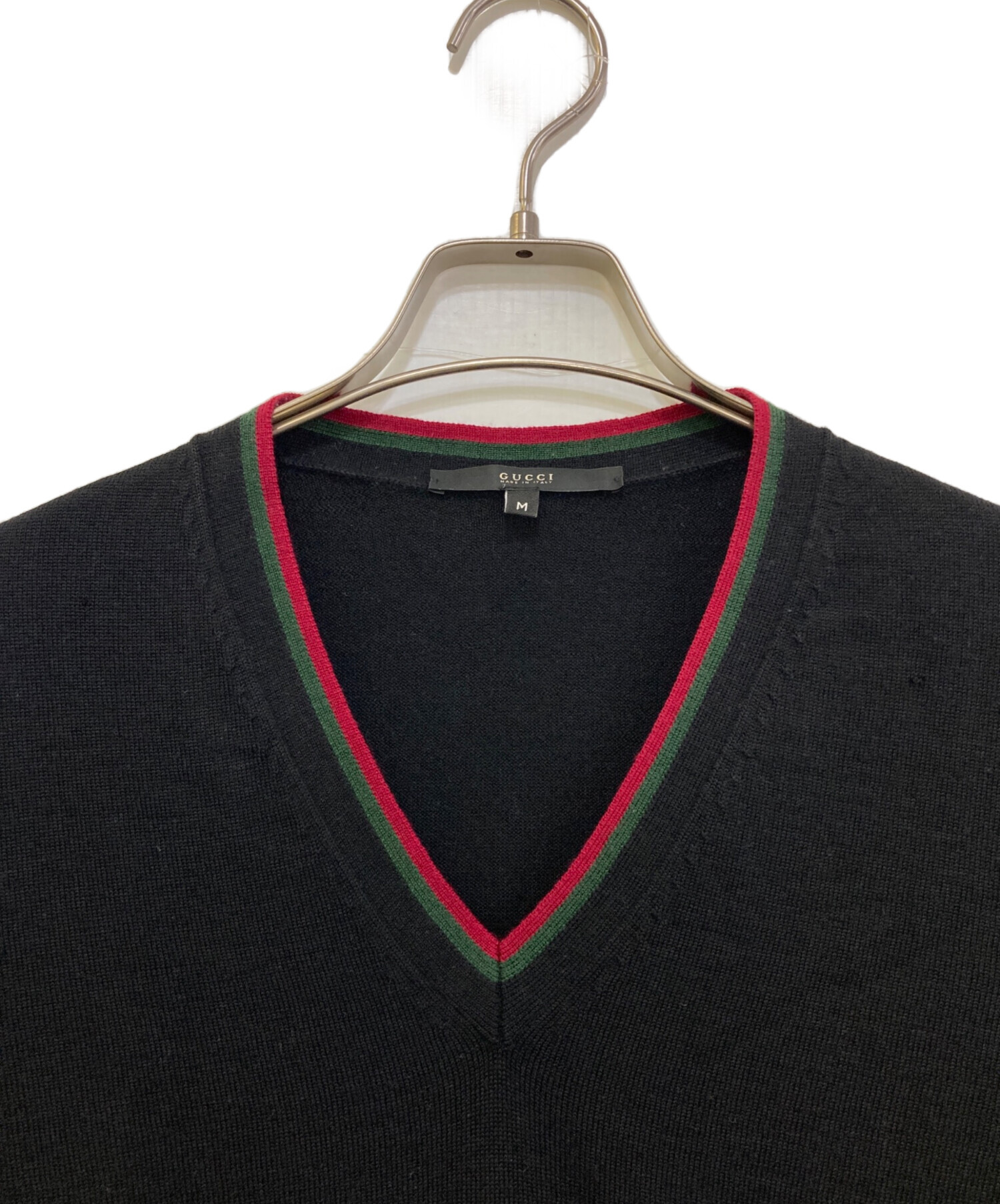 中古・古着通販】GUCCI (グッチ) ニット 243657 Z7544 ブラック サイズ