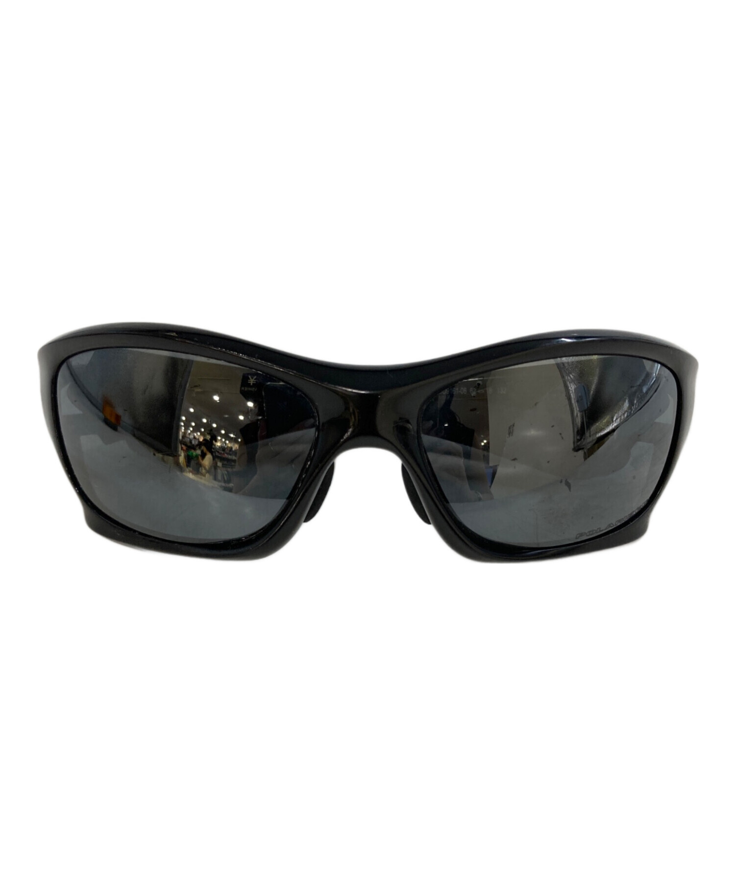 OAKLEY 廃盤ピットブル！貴重！サングラス ブラック 収納袋付き OAKLEY 廃盤ピットブル！貴重！サングラス ブラック 収納袋付き OAKLEY