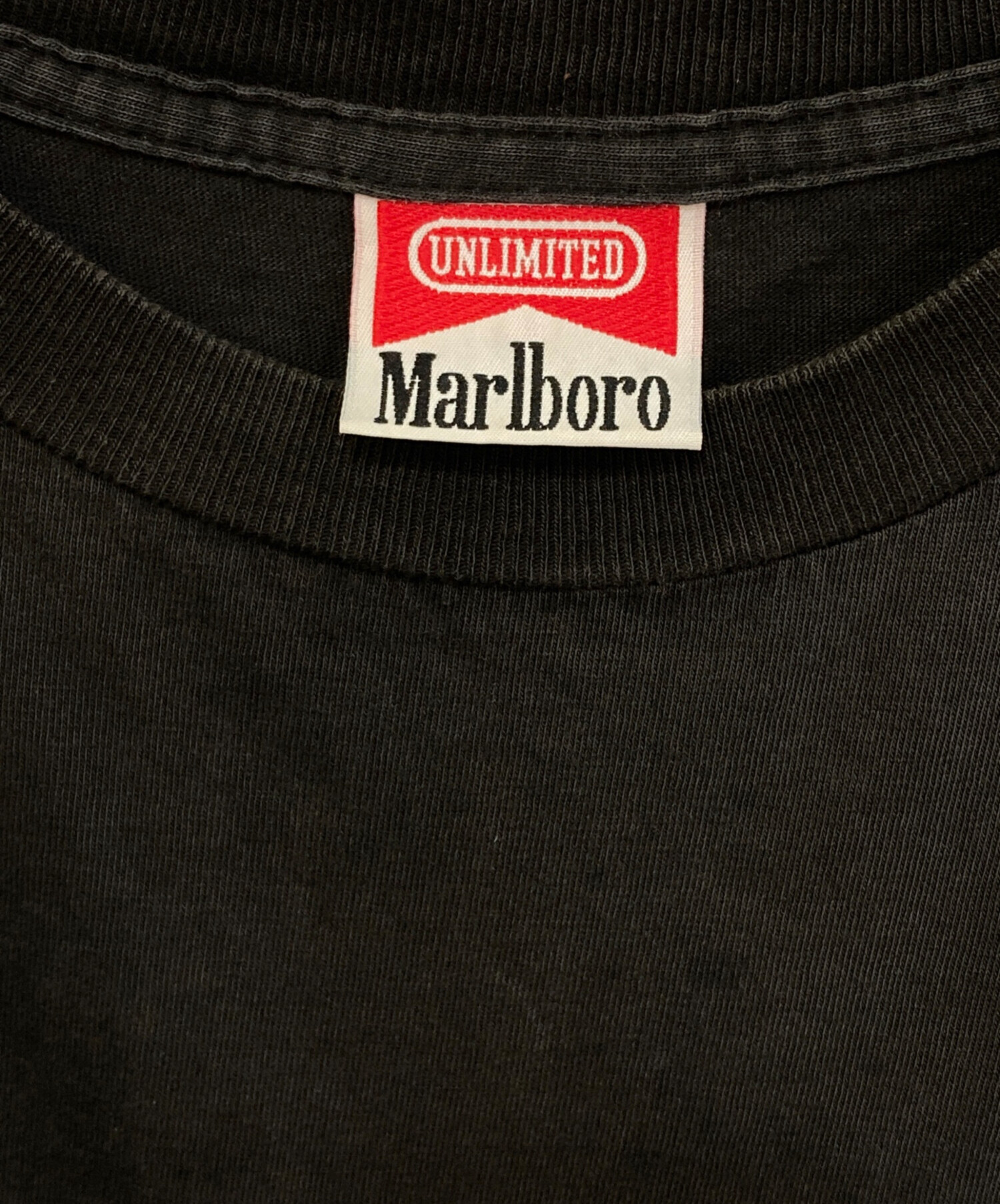 中古・古着通販】marlboro (マルボロ) 90`sプリントTシャツ ブラック 中古・古着通販】marlboro (マルボロ) 90`sプリントTシャツ ブラック
