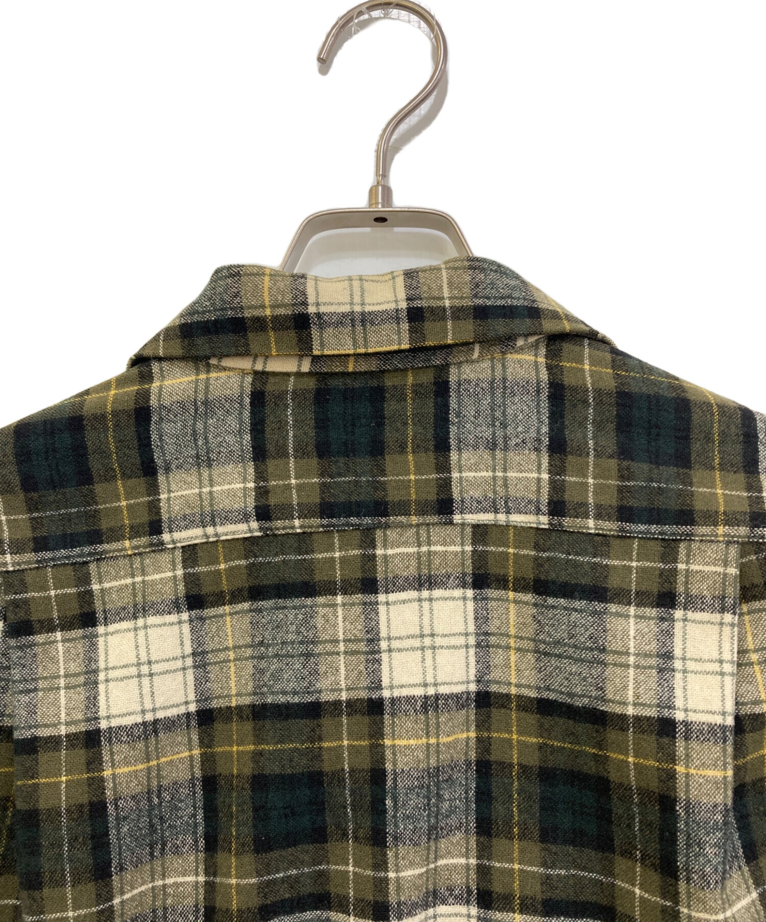 中古・古着通販】PENDLETON (ペンドルトン) ウールシャツ アイボリー