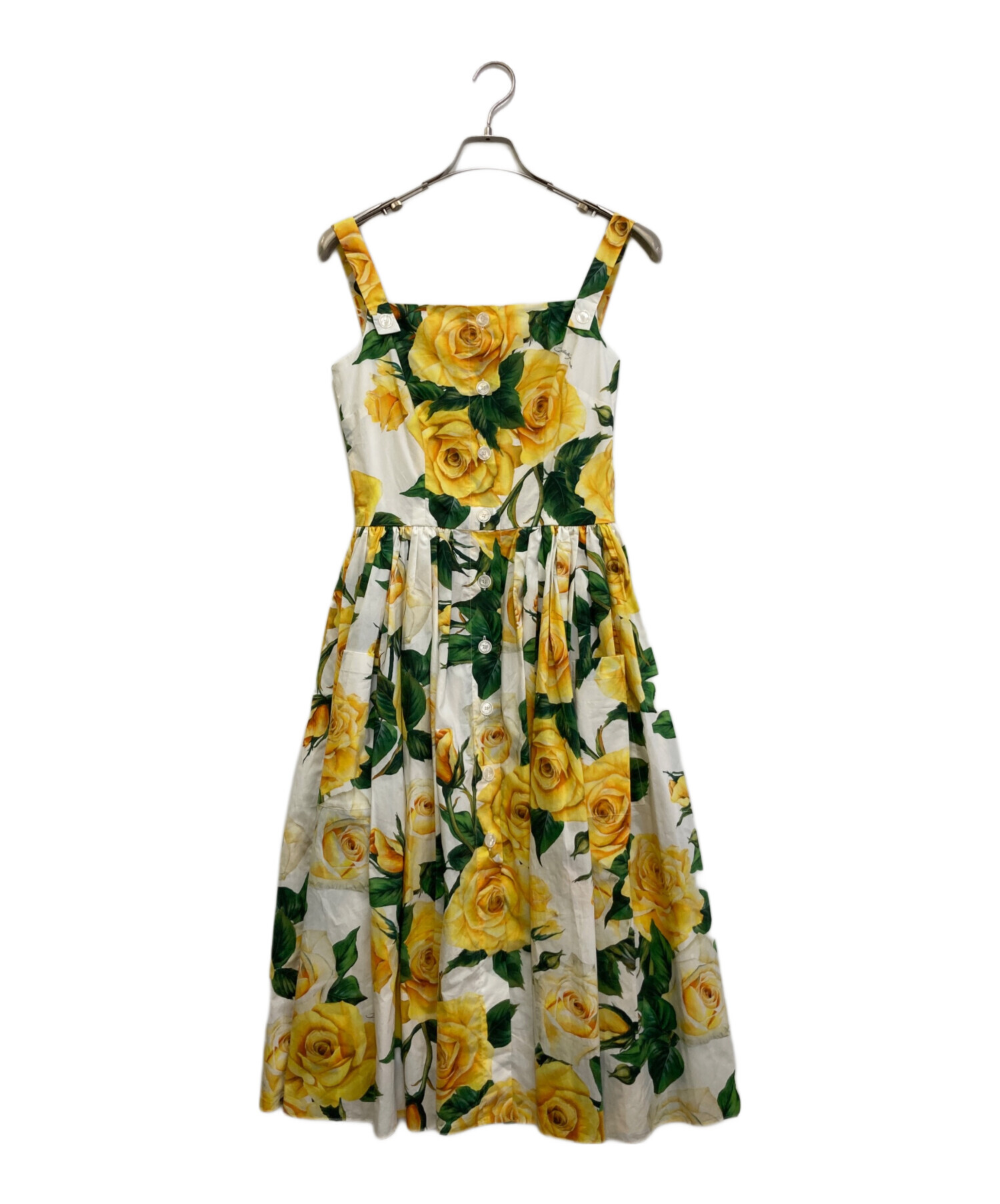 Dolce & Gabbana 花柄ノースリーブワンピース 中古・古着通販】DOLCE & GABBANA (ドルチェ＆ガッバーナ) 花柄