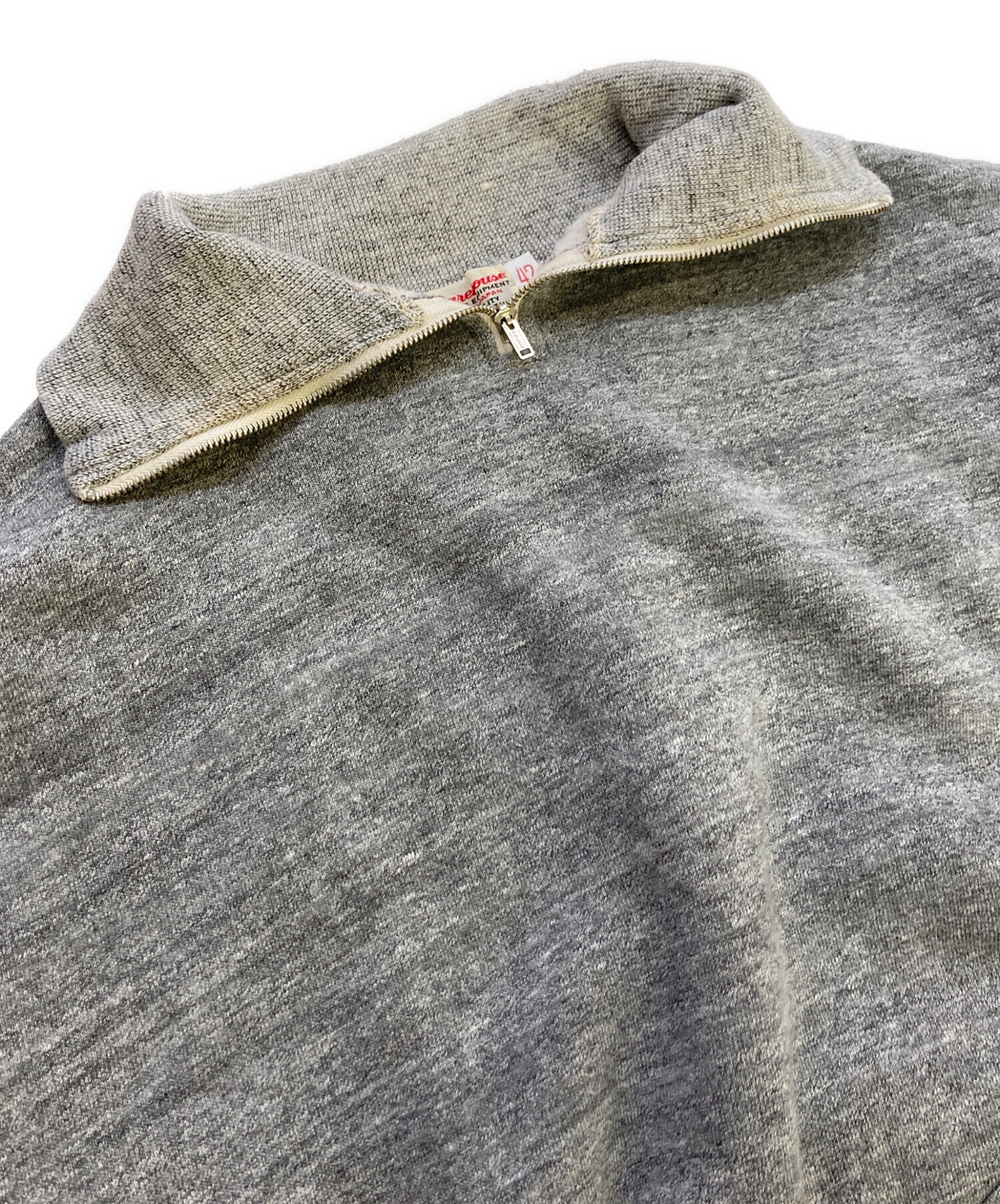 未着用ウエアハウス ハーフジップ 両Vスウェット 42直営店限定 未着用ウエアハウス ハーフジップ 両Vスウェット 42直営店限定 未着用