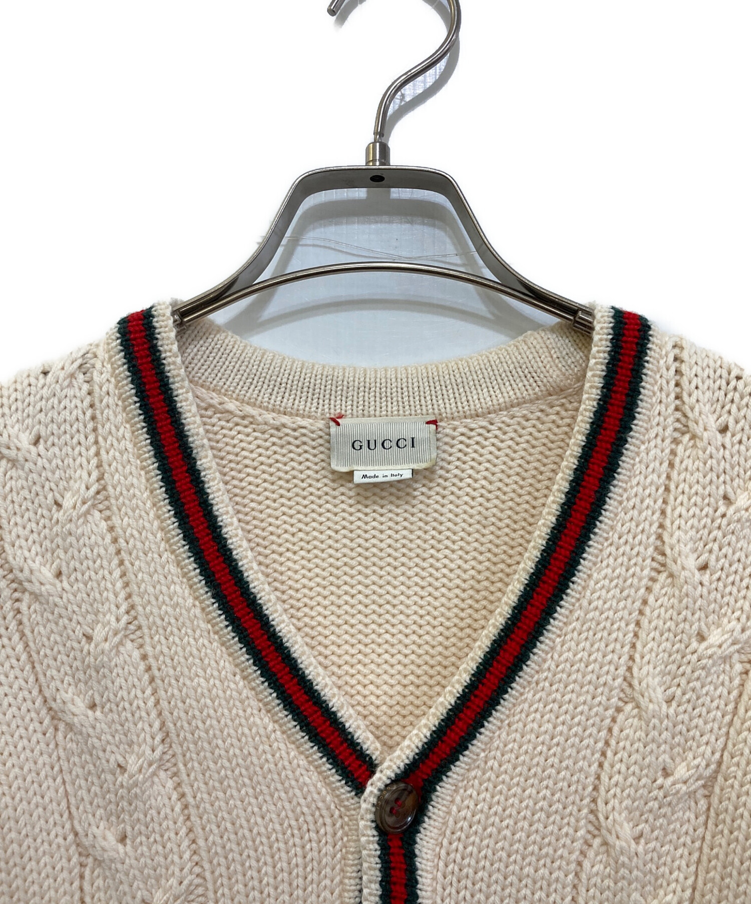 中古・古着通販】GUCCI (グッチ) ニットカーディガン 512524 X1577