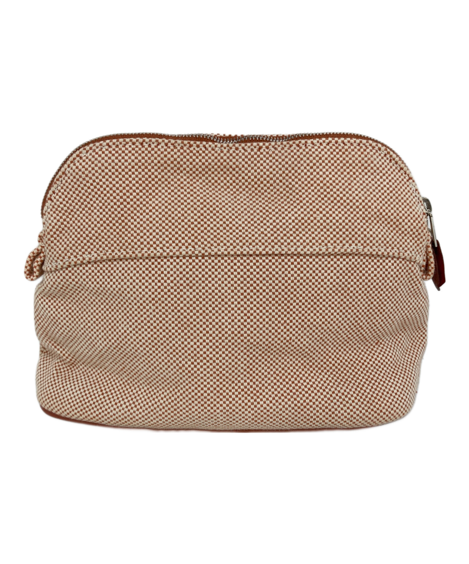 中古・古着通販】HERMES (エルメス) ボリードポーチミニ オレンジ