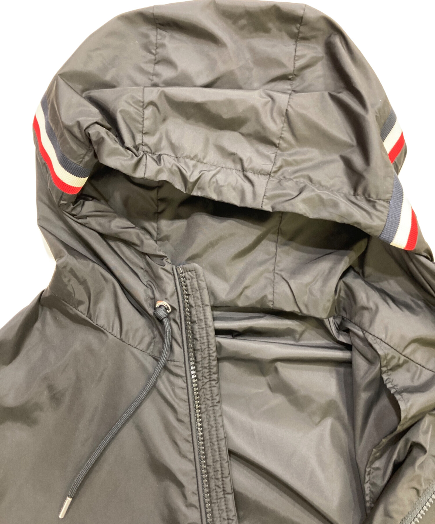 中古・古着通販】MONCLER (モンクレール) ナイロンジャケット ブラック