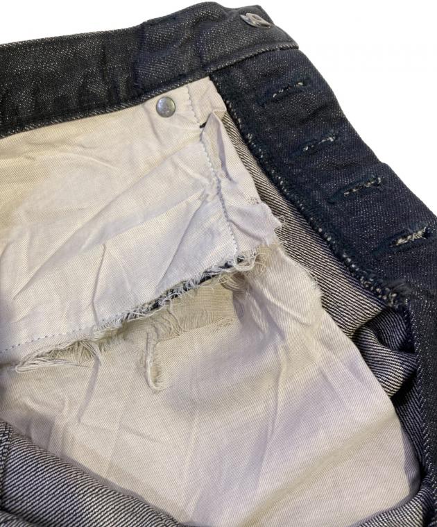 中古・古着通販】DIOR HOMME (ディオール オム) 爪痕ブラックデニム
