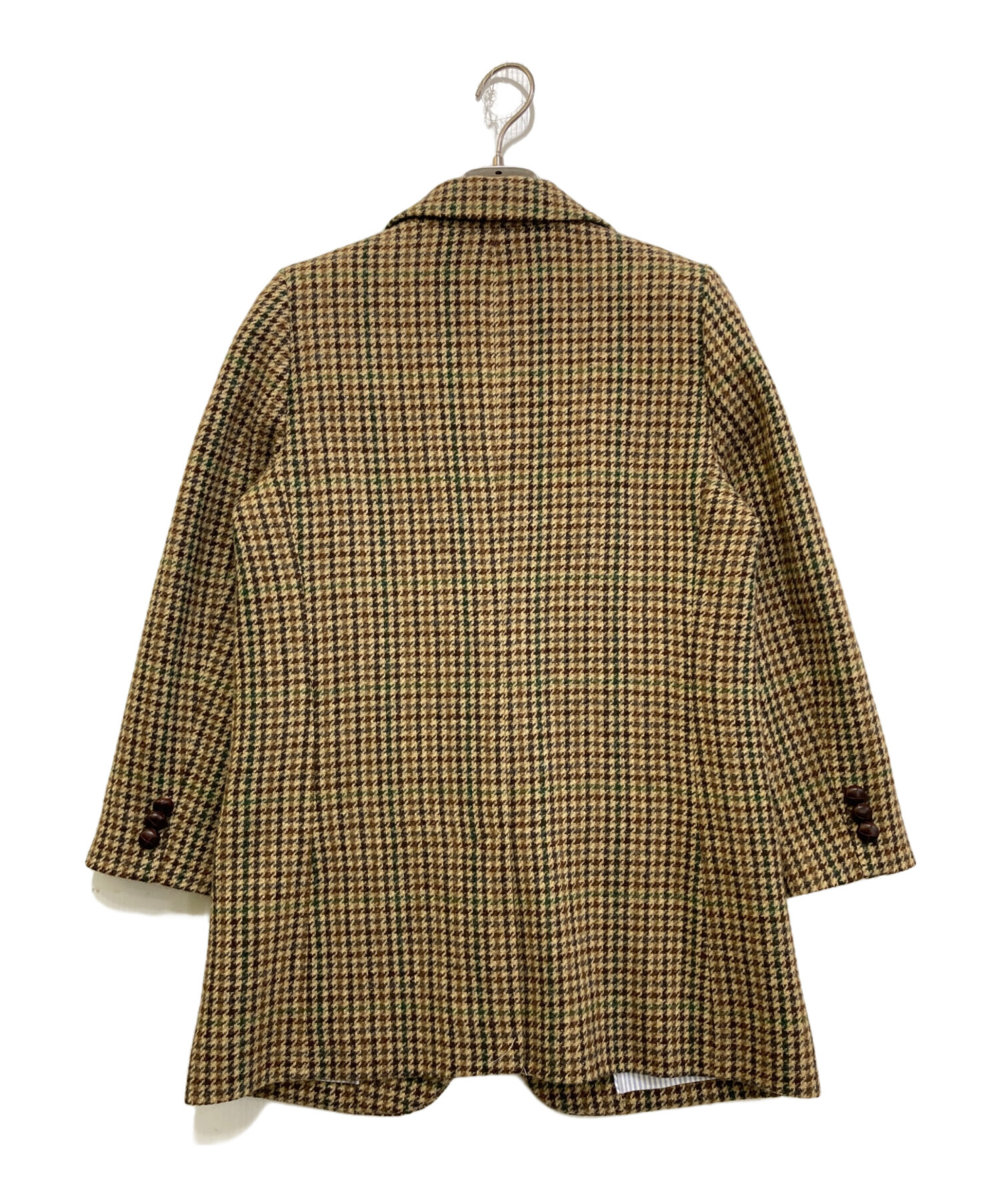 England製 Brooks Brothers ツイードコート 中古・古着通販】BROOKS BROTHERS (ブルックスブラザーズ) ウール
