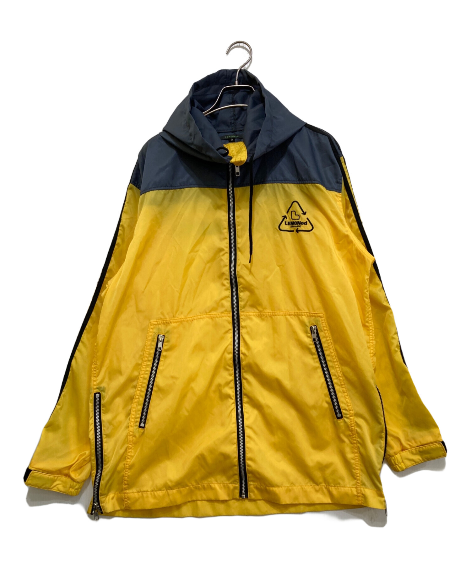 値下げ可 難あり LEMONed ナイロンジャケット 中古・古着通販】LEMONED (レモネード) ナイロンジャケット イエロー