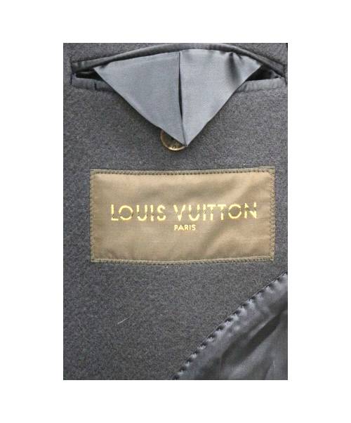 中古・古着通販】LOUIS VUITTON (ルイ・ヴィトン) Pコート ネイビー