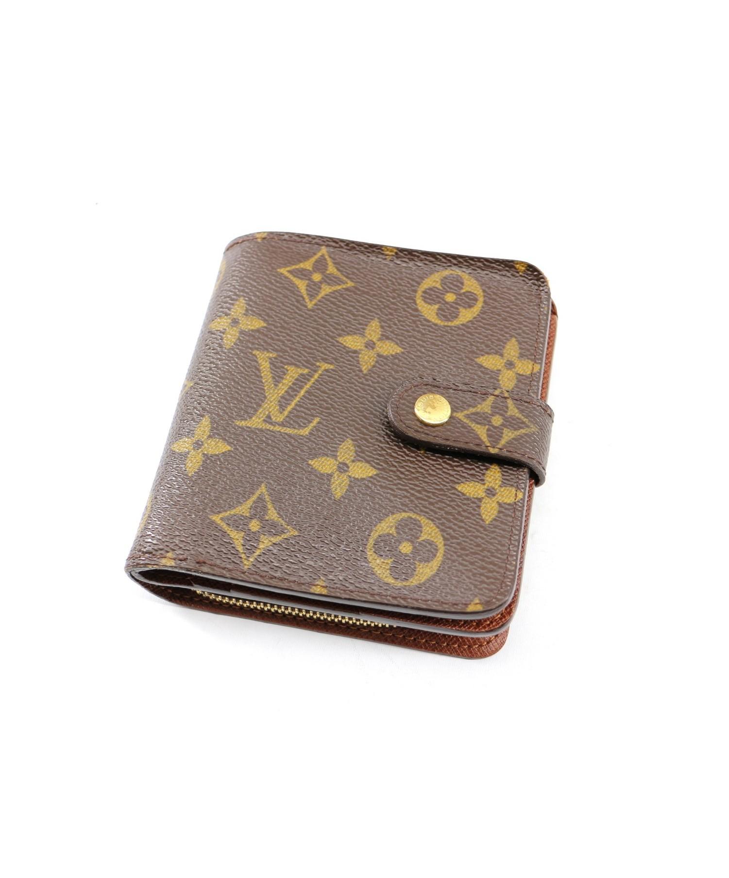 中古・古着通販】LOUIS VUITTON (ルイヴィトン) コンパクト・ジップ 