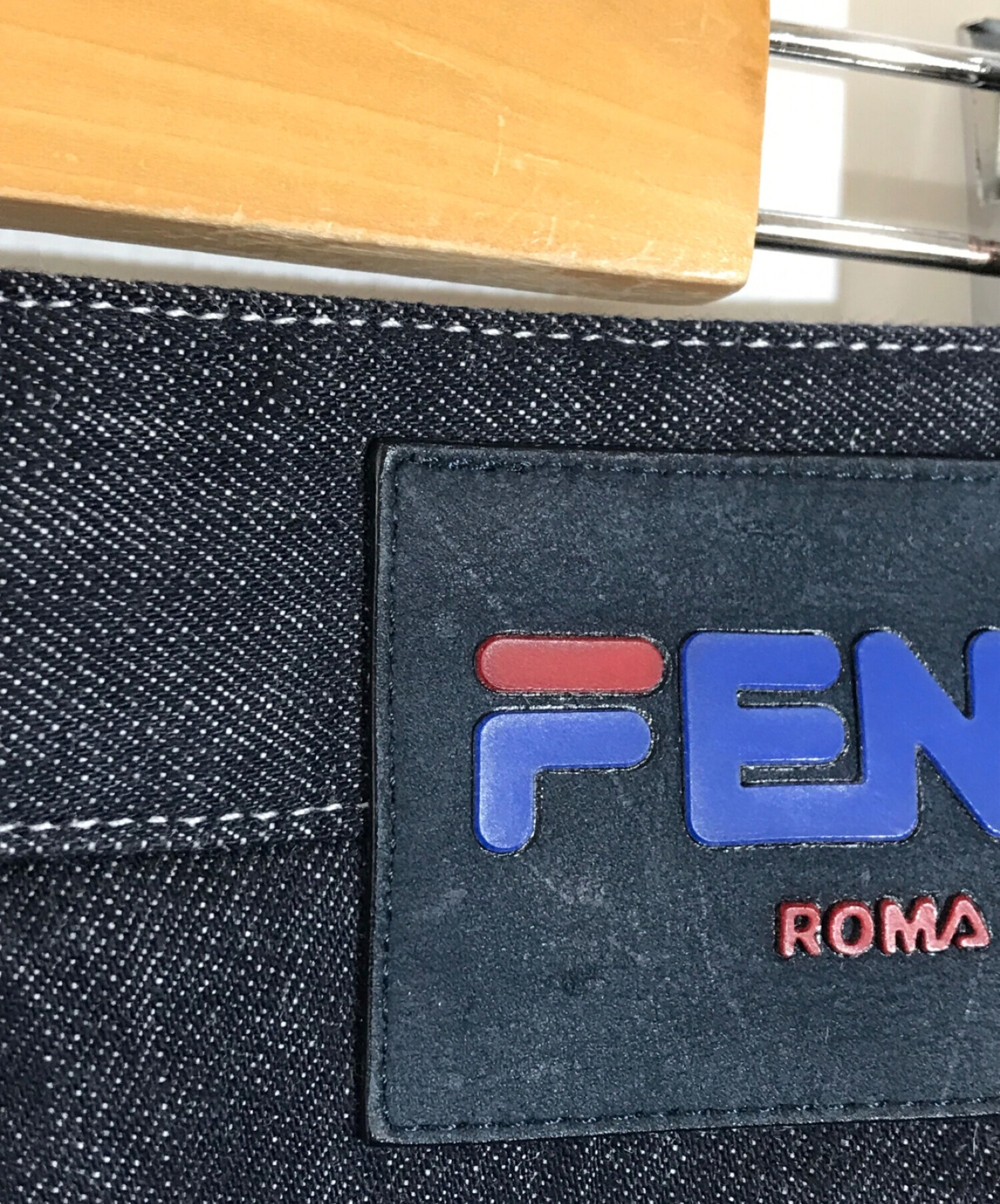 中古・古着通販】FENDI (フェンディ) FILA (フィラ) コラボロゴデニム 