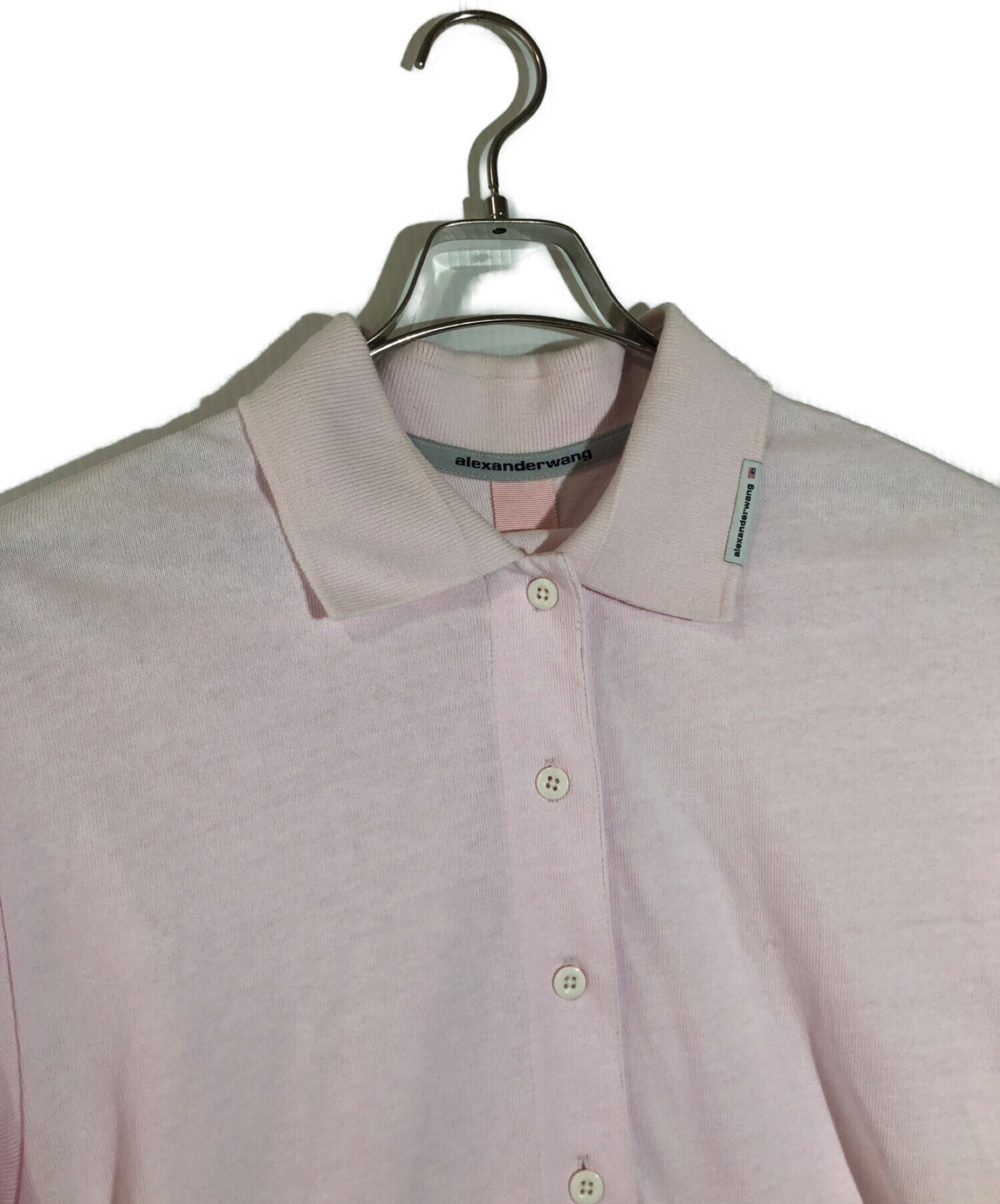 中古・古着通販】ALEXANDER WANG (アレキサンダーワン) 長袖ポロシャツ 
