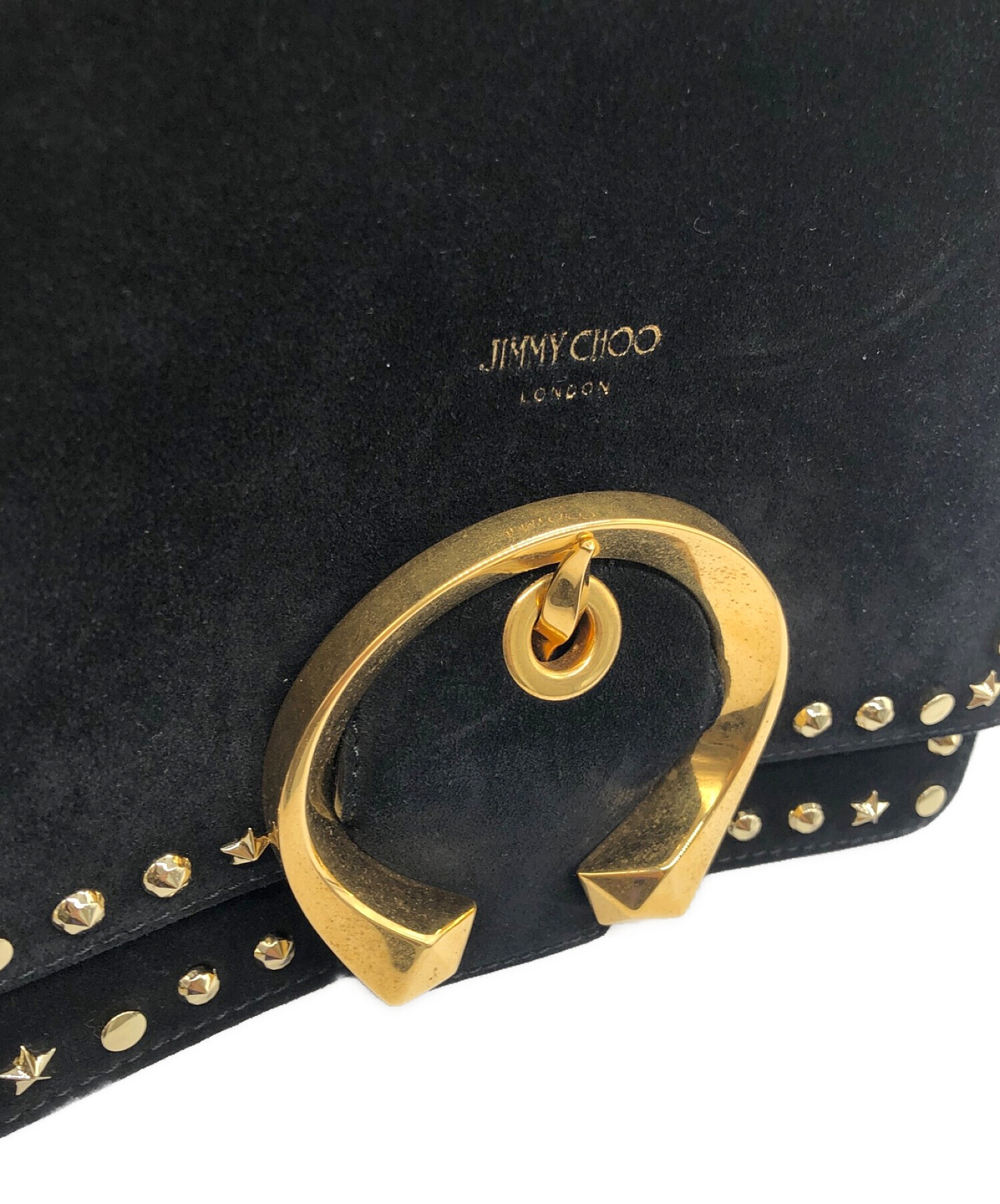 中古・古着通販】JIMMY CHOO (ジミーチュウ) マデリン スタッズレザー