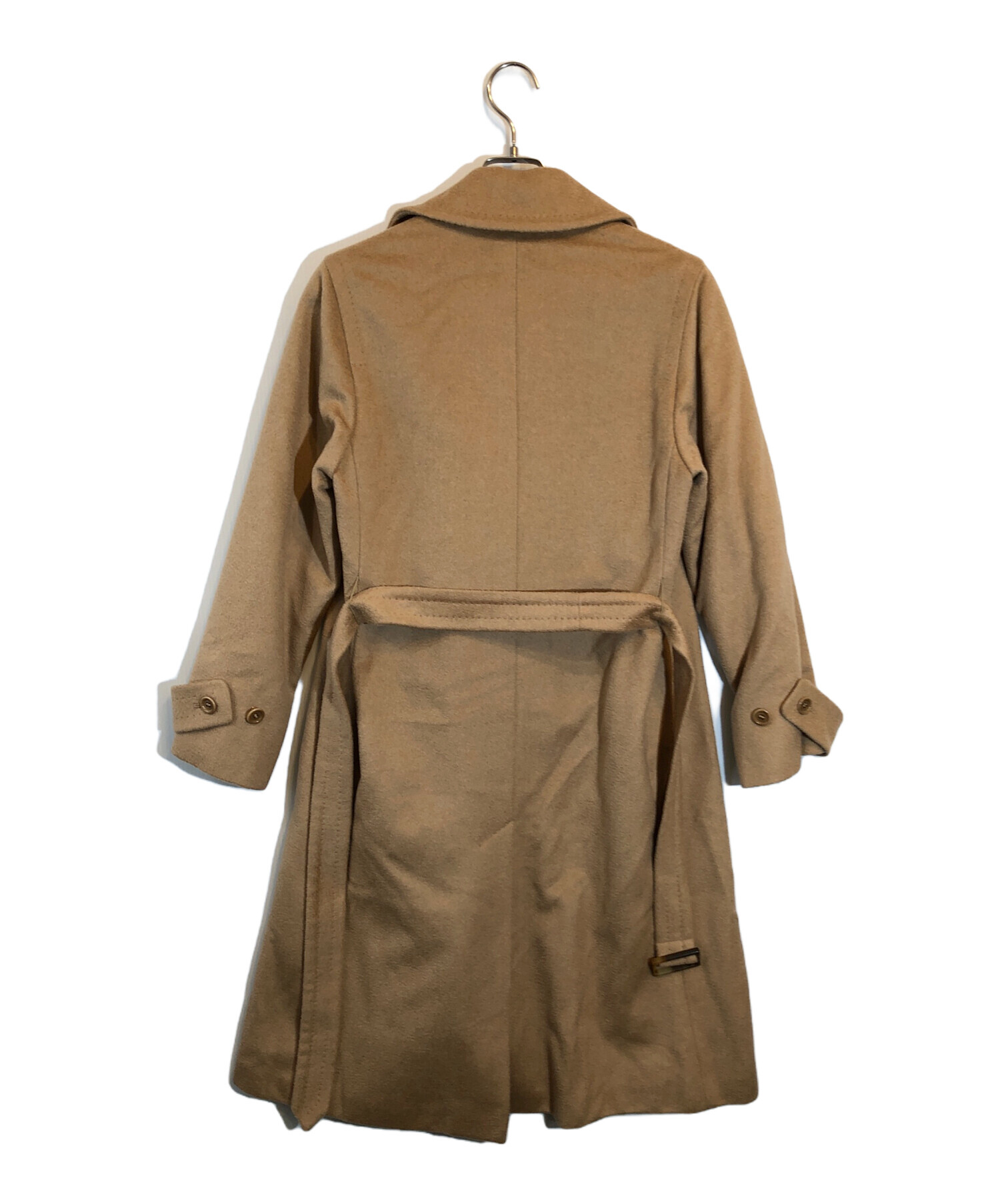 中古・古着通販】MaxMara (マックスマーラ) キャメルロングダブル