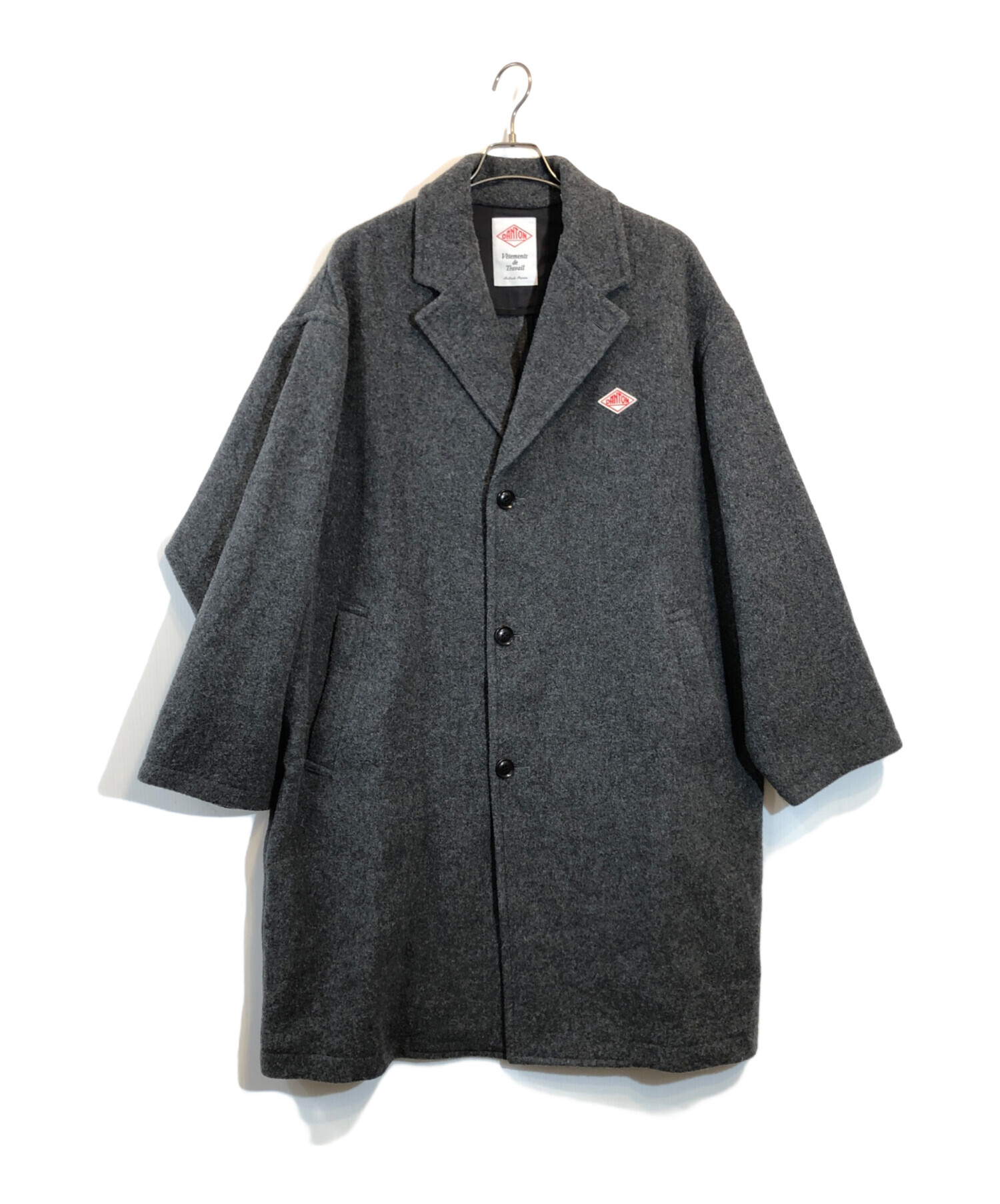 中古・古着通販】DANTON (ダントン) ウールライトパイル チェスター