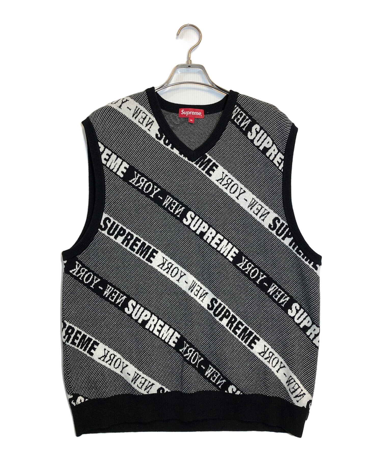 中古・古着通販】SUPREME (シュプリーム) ストライプスウェット 中古・古着通販】SUPREME (シュプリーム) ストライプスウェット